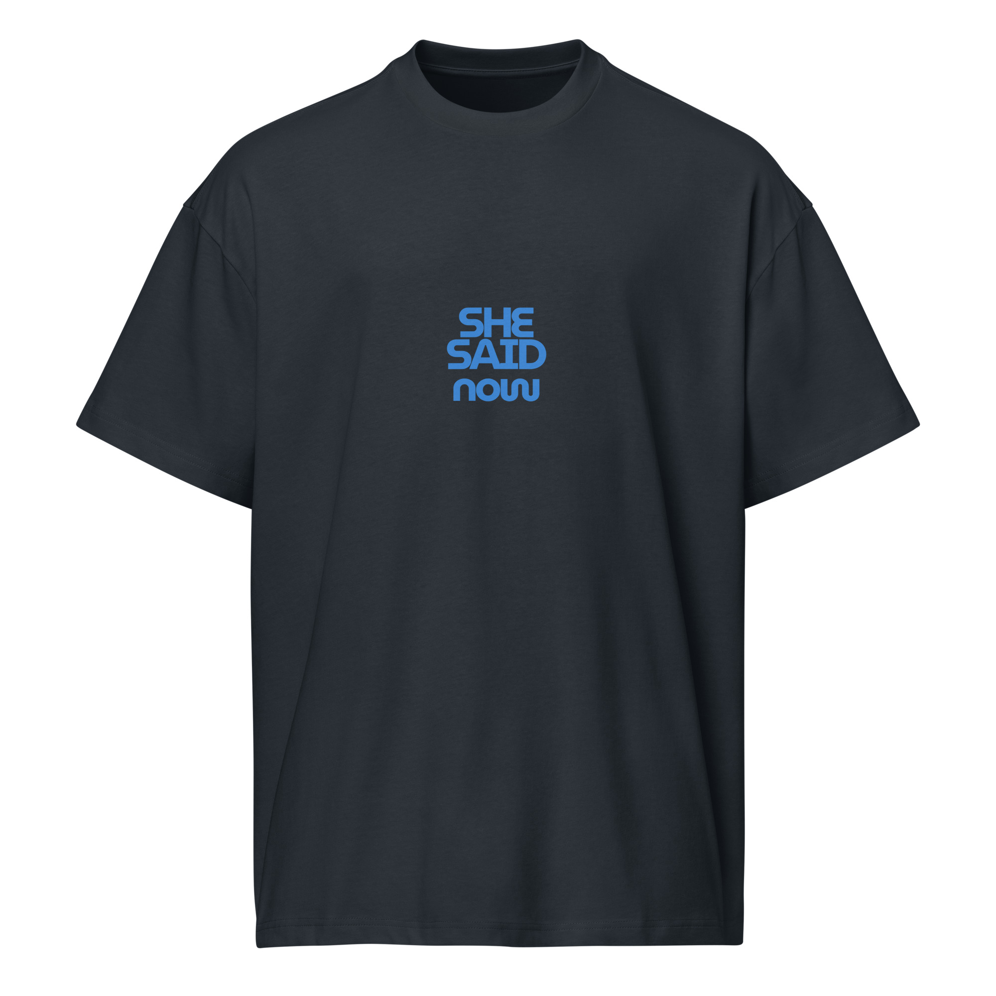 Boxy Fit Bold Phrase Street Tee