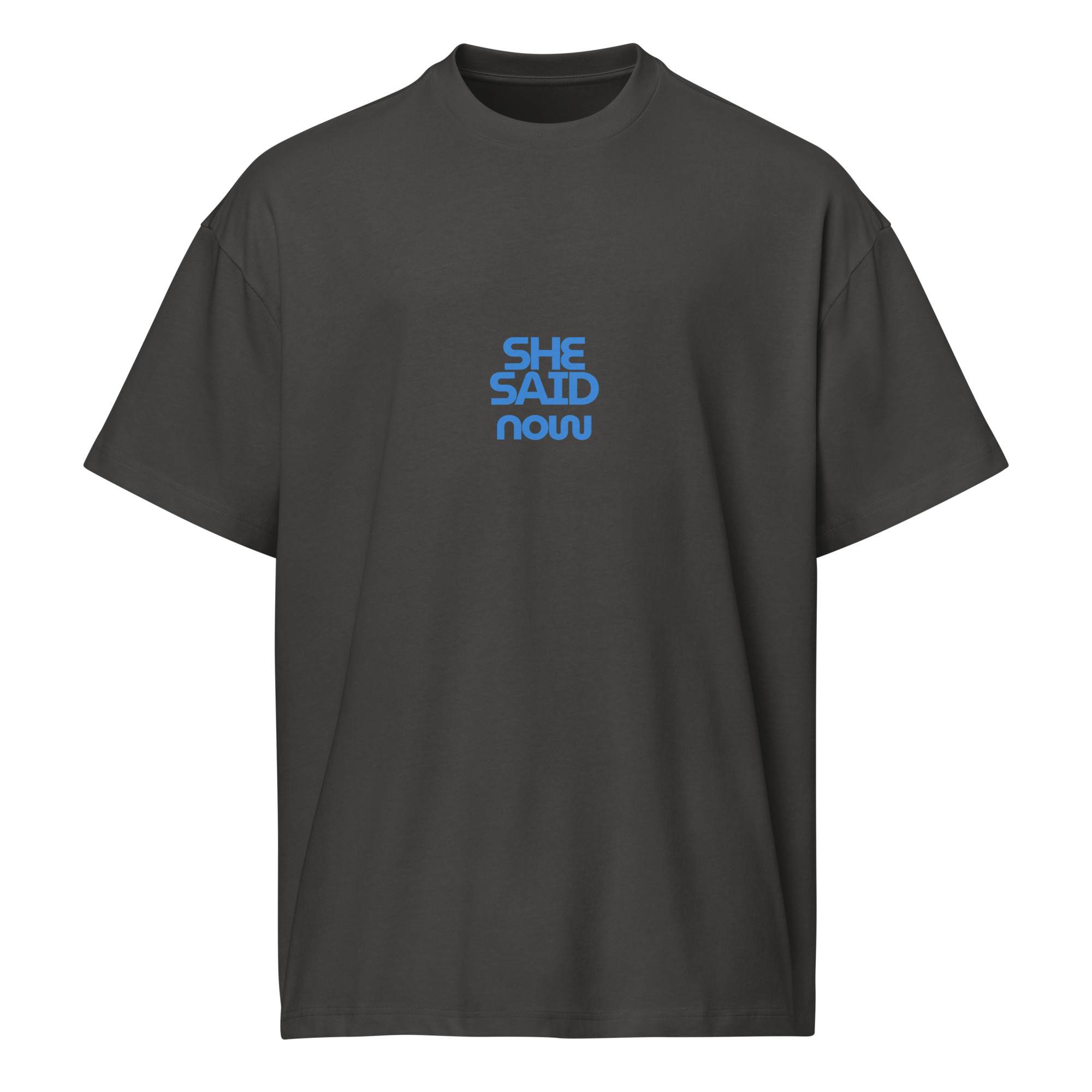 Boxy Fit Bold Phrase Street Tee