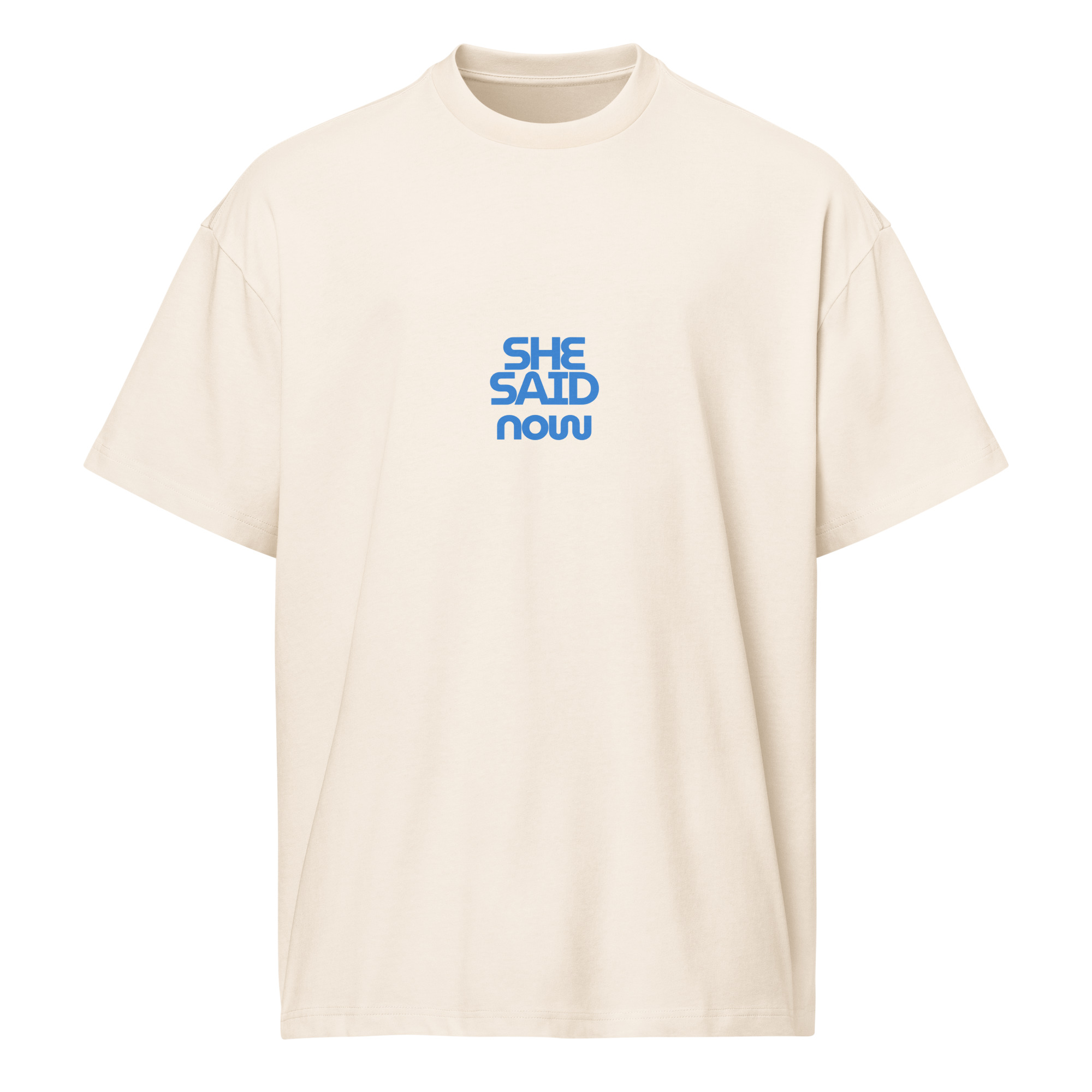 Boxy Fit Bold Phrase Street Tee