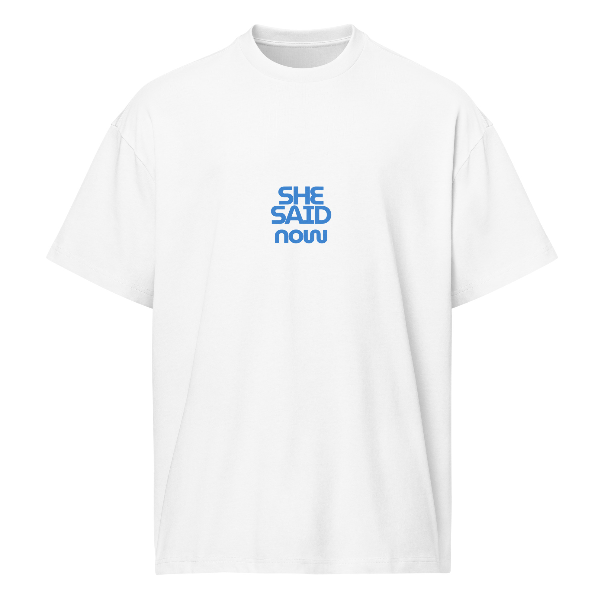 Boxy Fit Bold Phrase Street Tee
