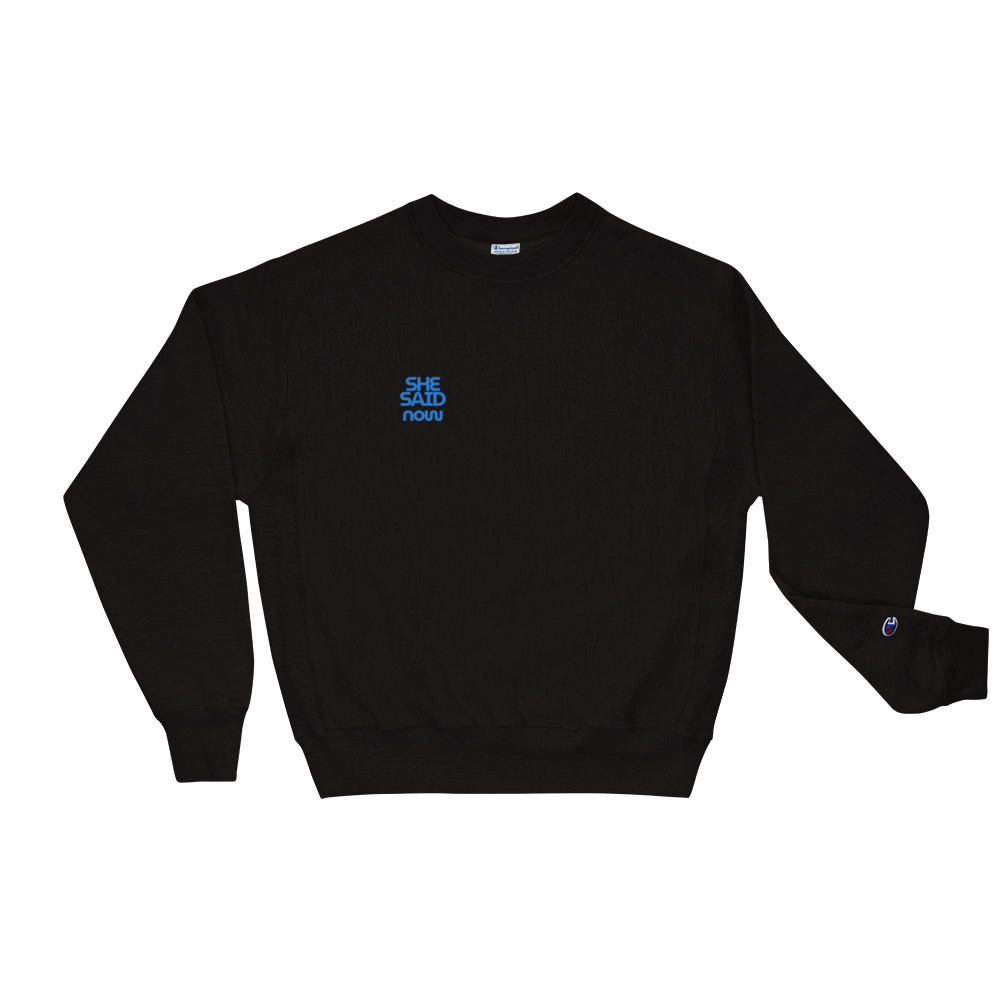 Champion Phrase Crew Sweatshirt