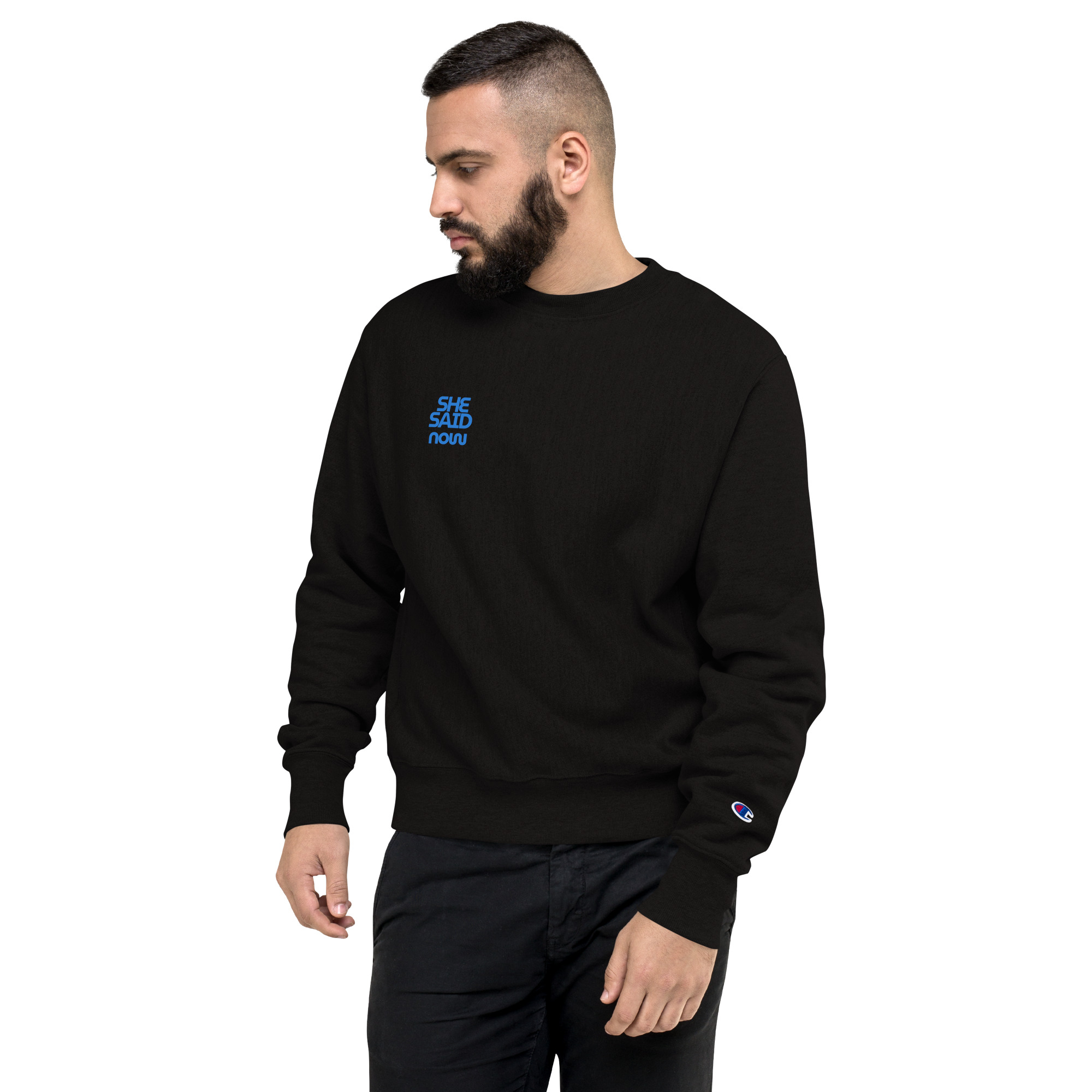 Champion Phrase Crew Sweatshirt