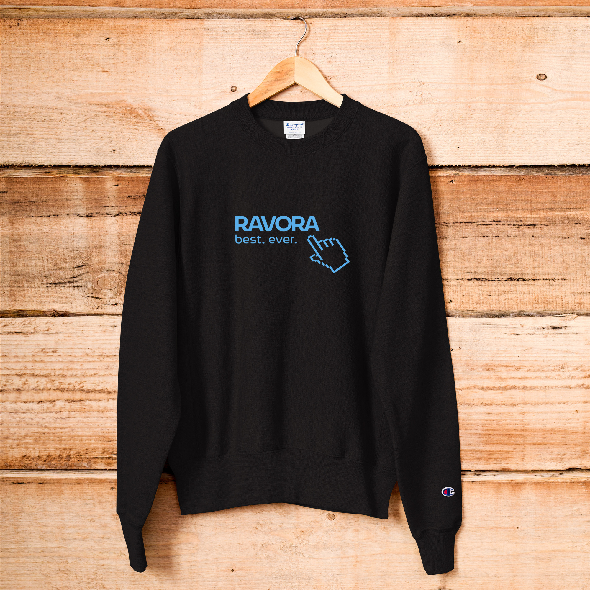 Champion branded sweatshirt