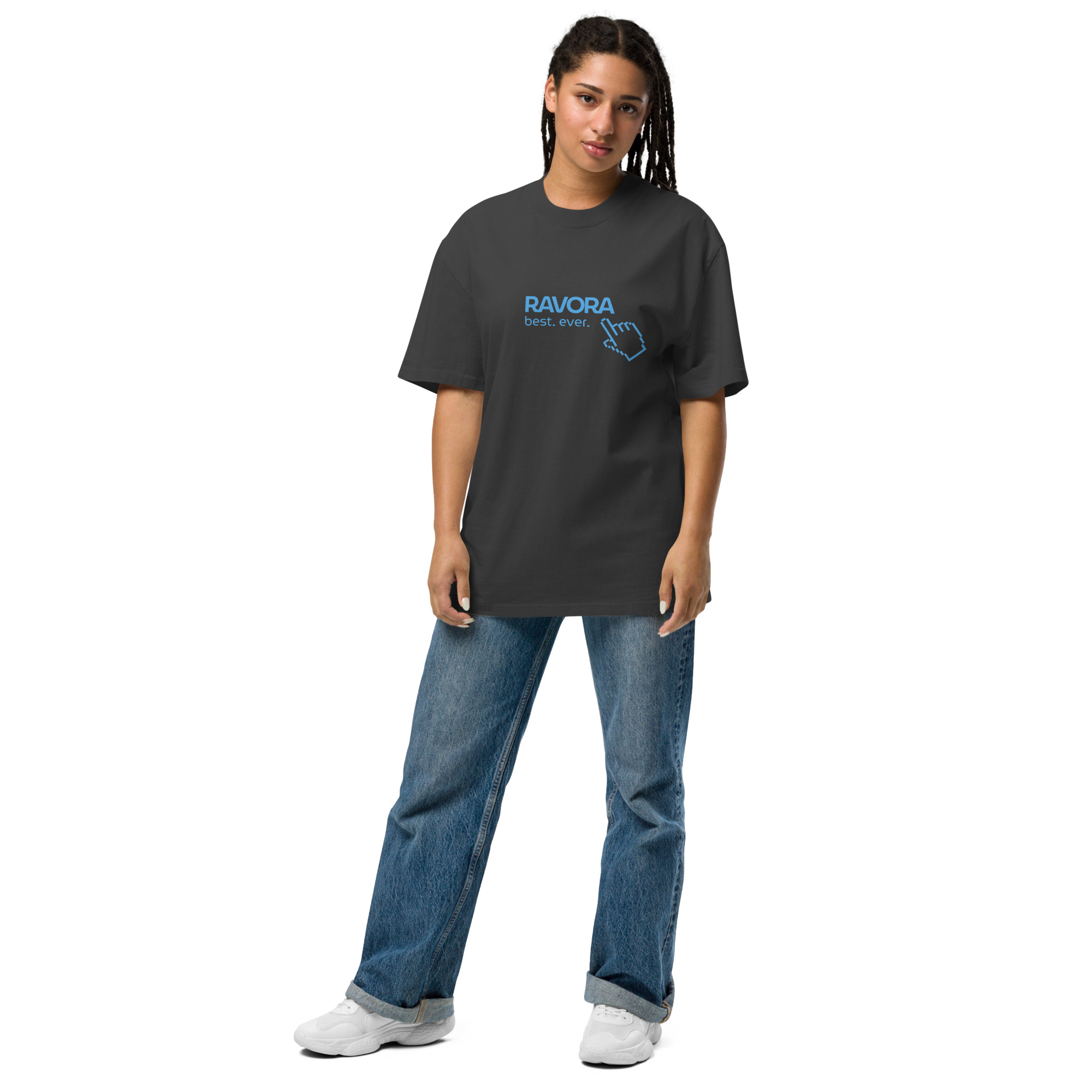 Slouchy Acid-Wash T-Shirt