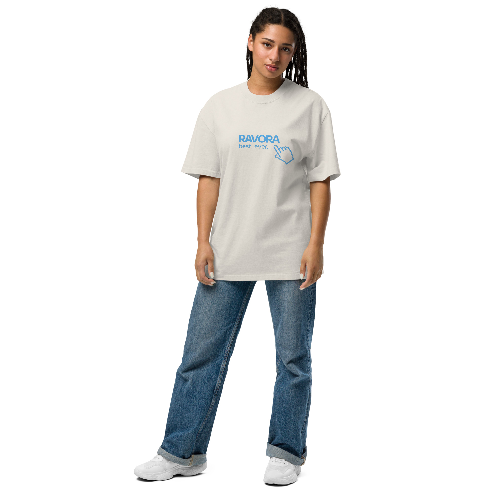 Slouchy Acid-Wash T-Shirt