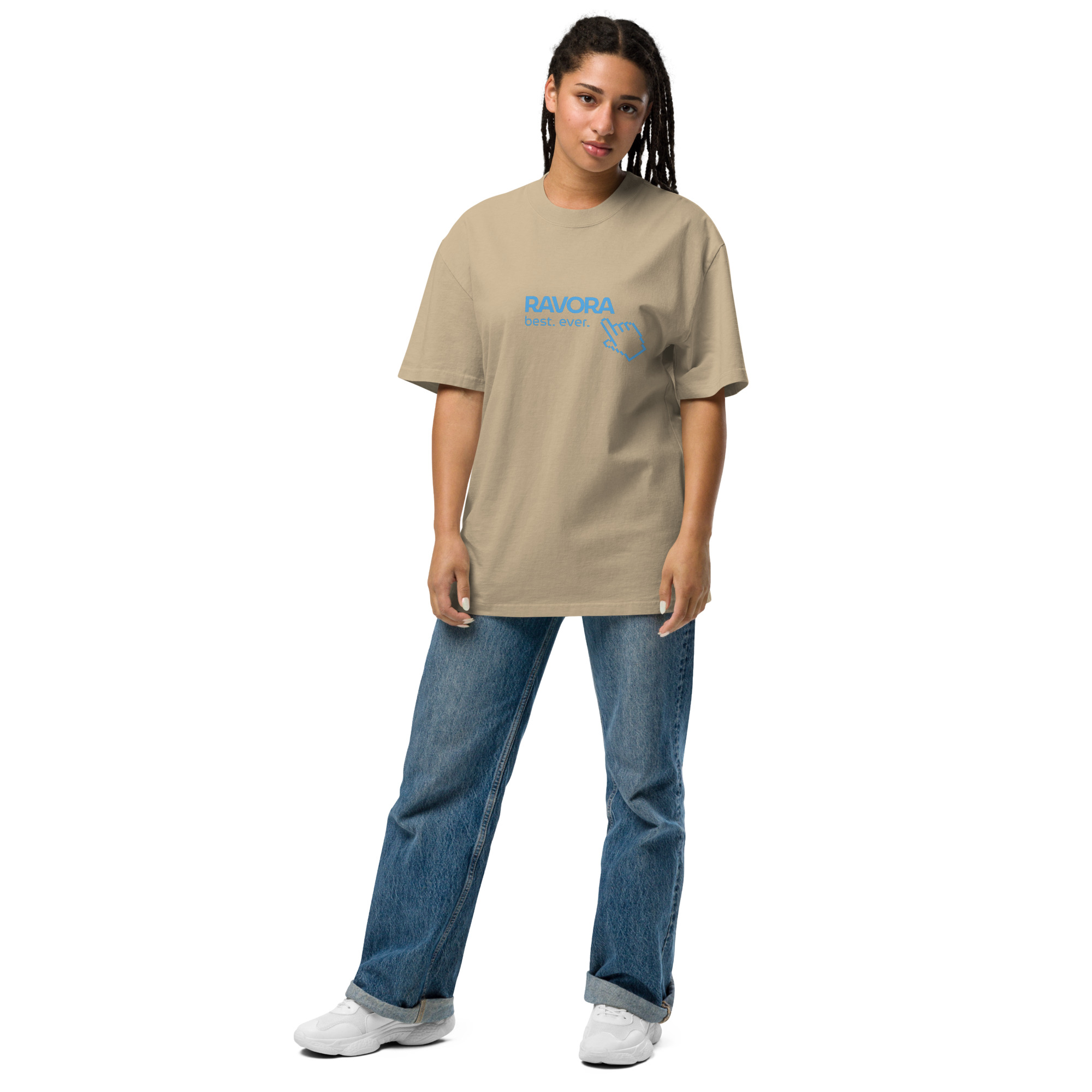 Slouchy Acid-Wash T-Shirt