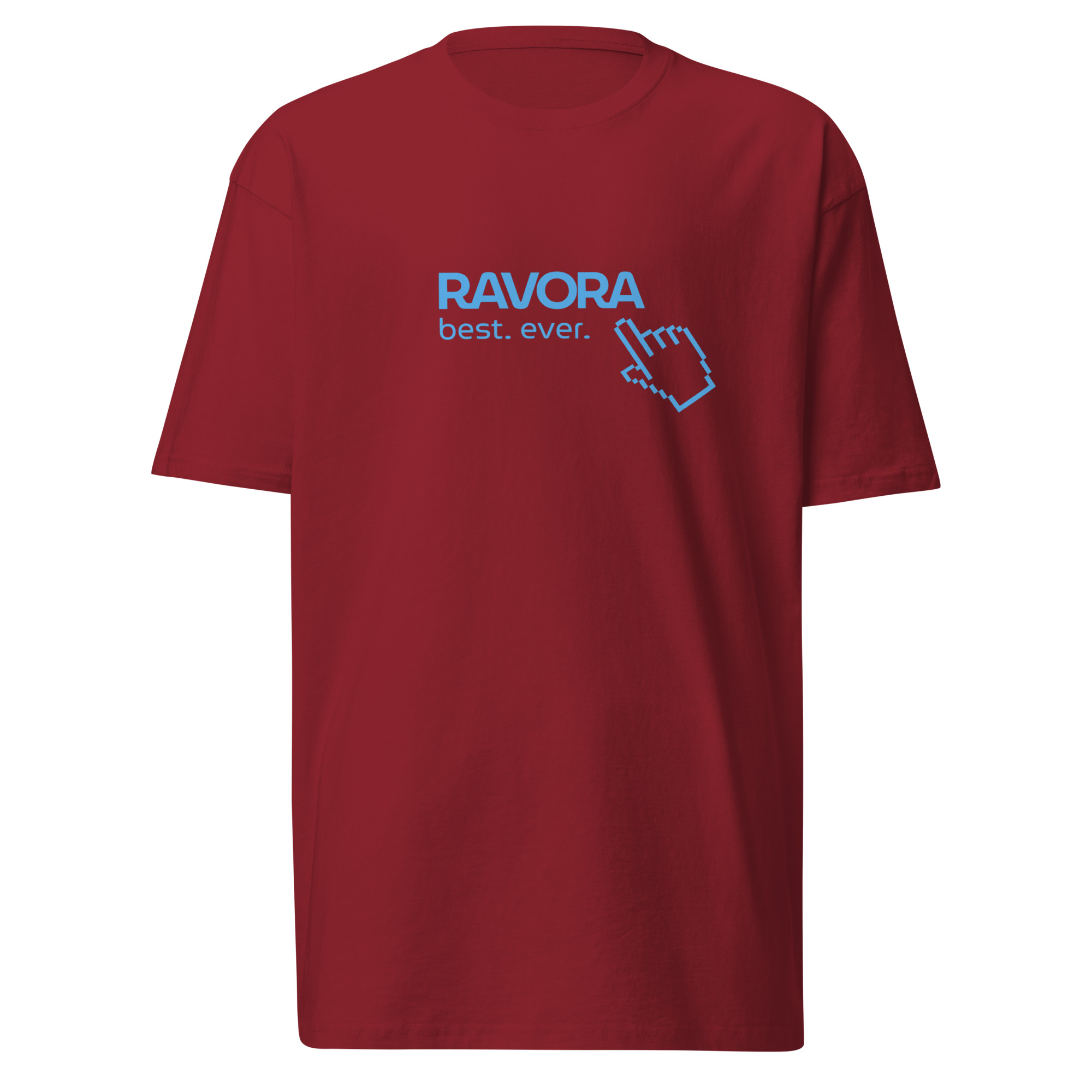 Men’s premium thick cotton tee