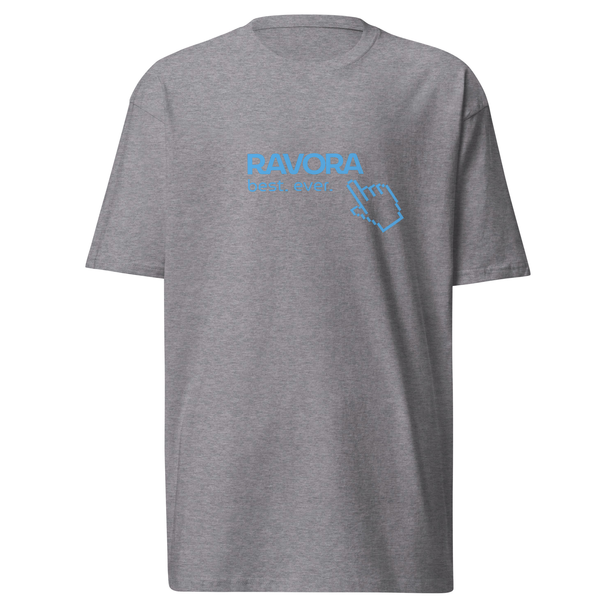 Men’s premium thick cotton tee