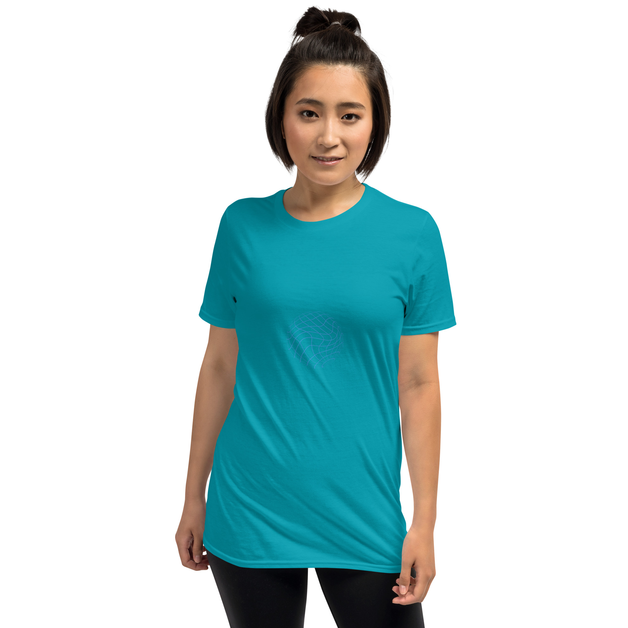 Short-Sleeve Cyber Grid T-Shirt