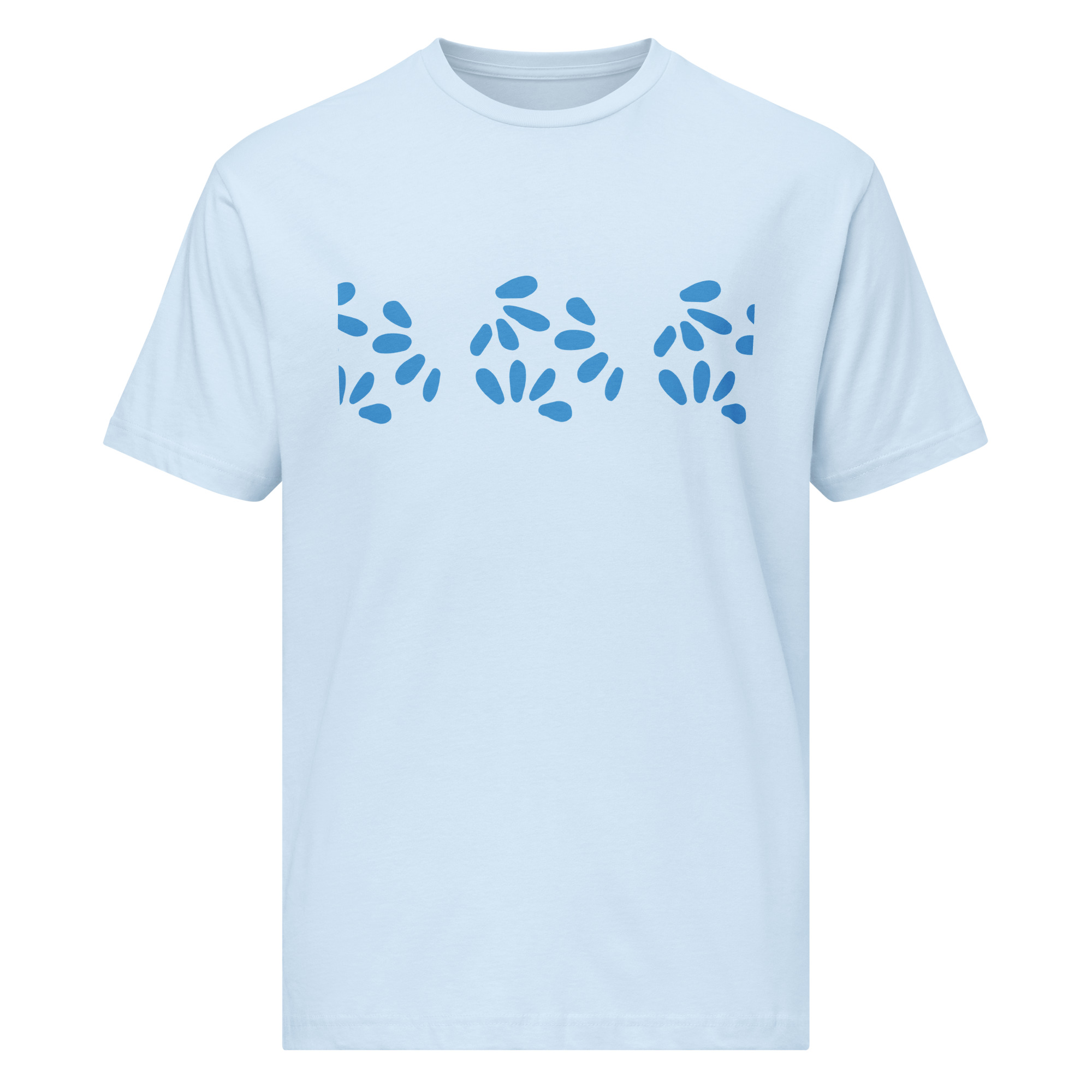 Men’s Abstract Cluster Fine Jersey Tee