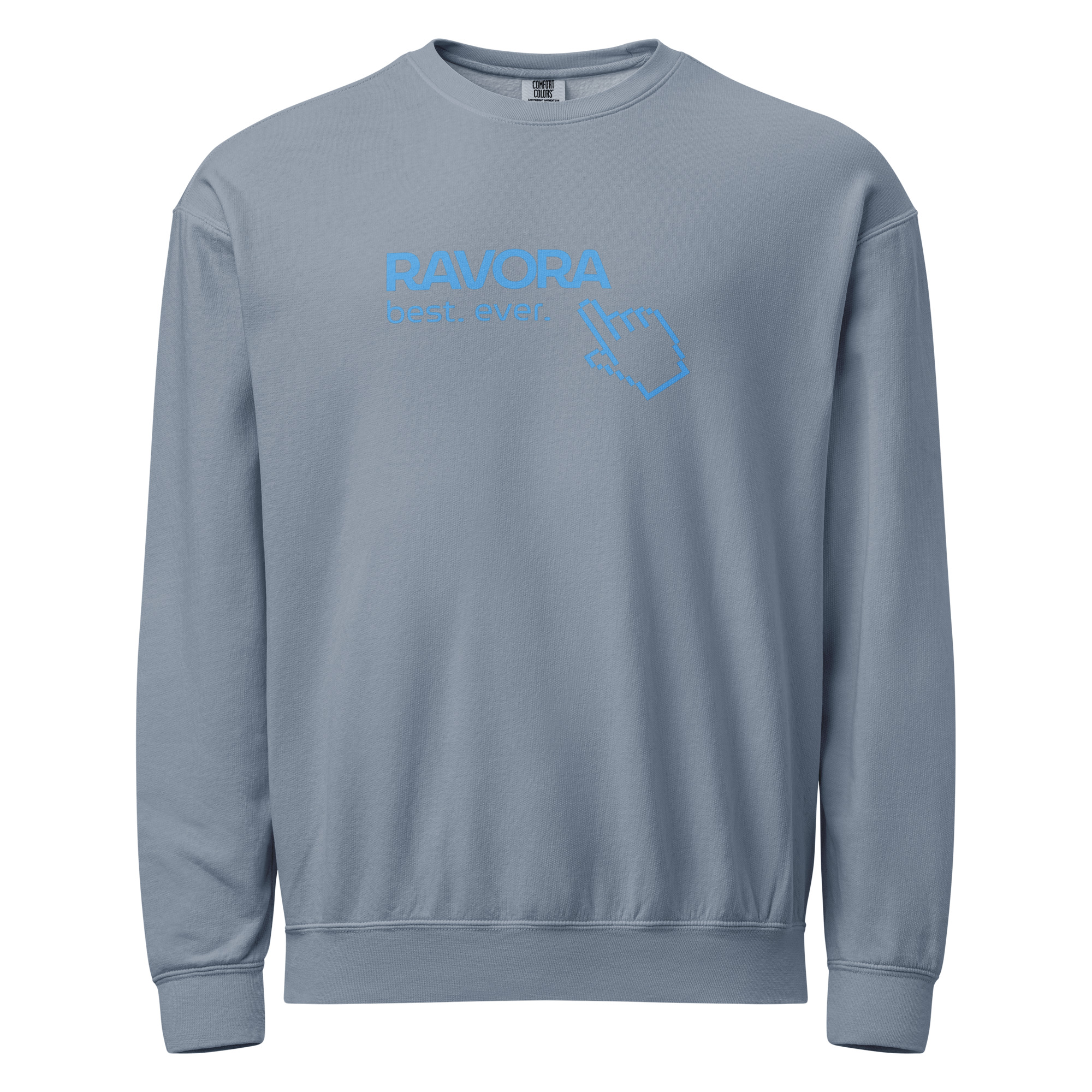 Men’s pigment-dyed fleece sweatshirt