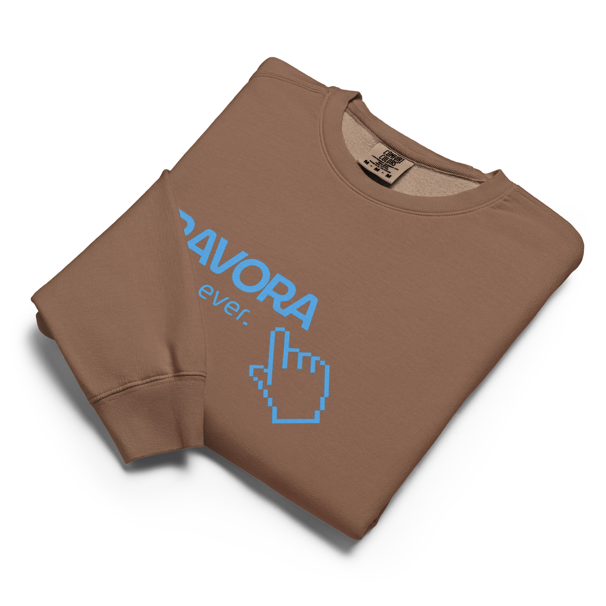 Men’s pigment-dyed fleece sweatshirt