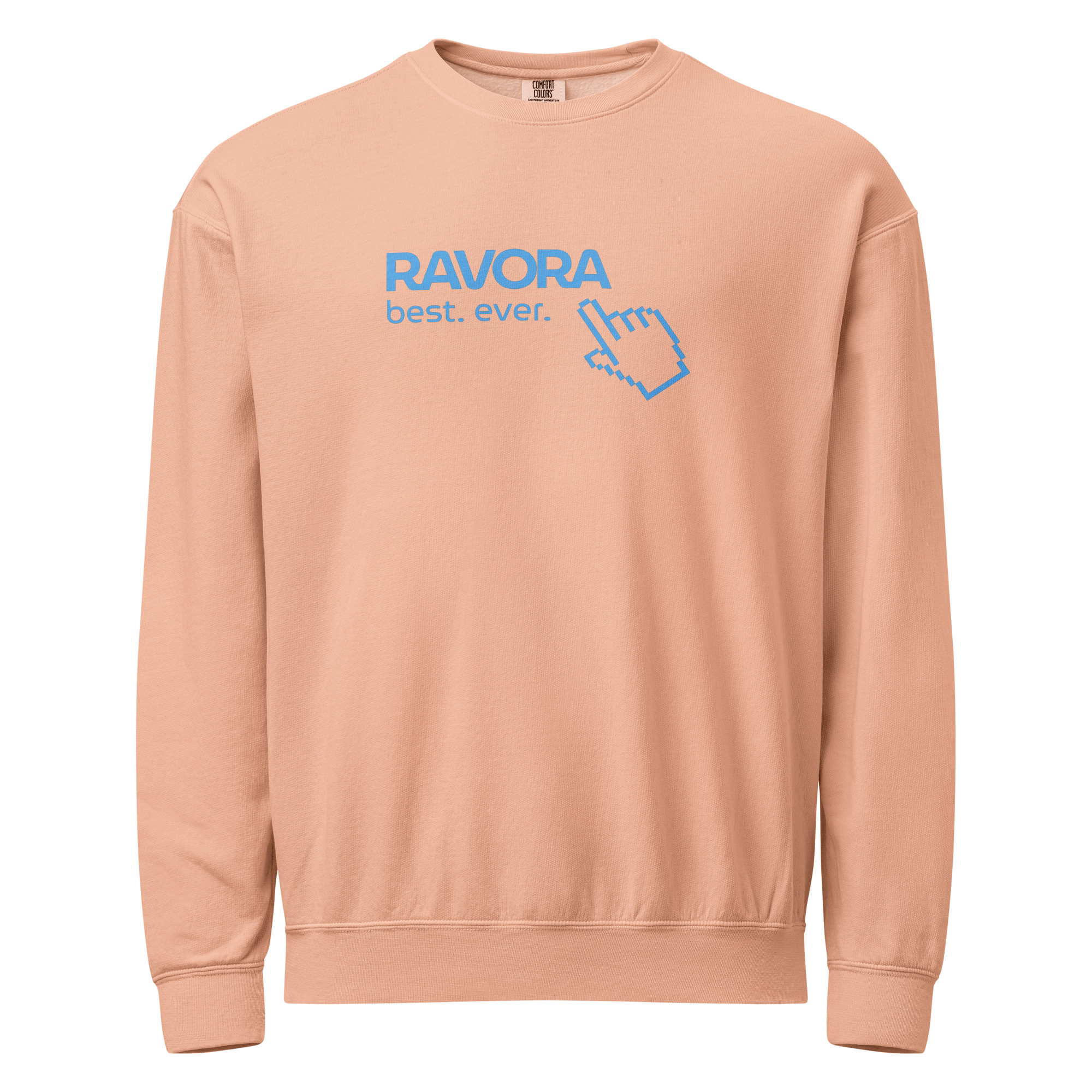 Men’s pigment-dyed fleece sweatshirt