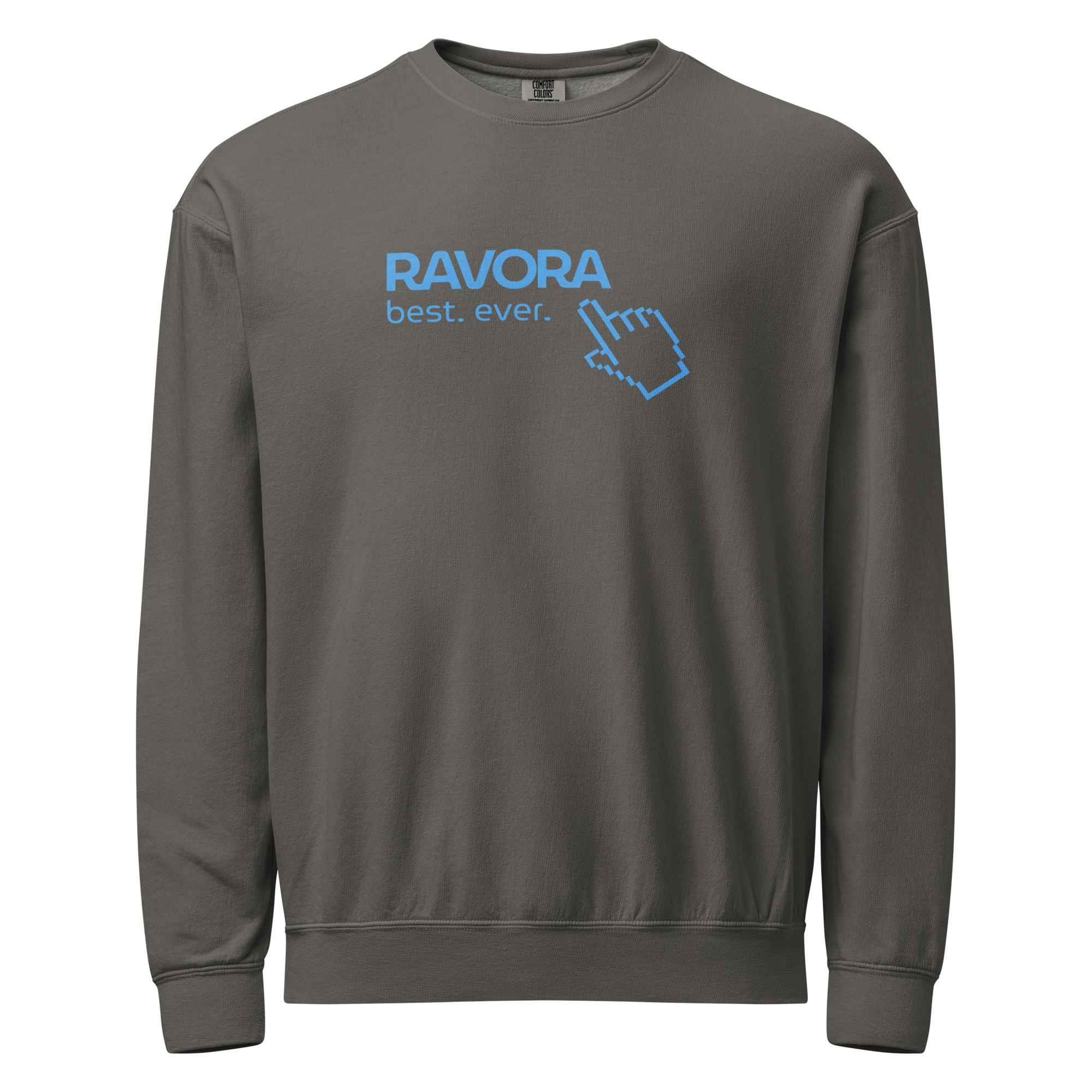 Men’s pigment-dyed fleece sweatshirt