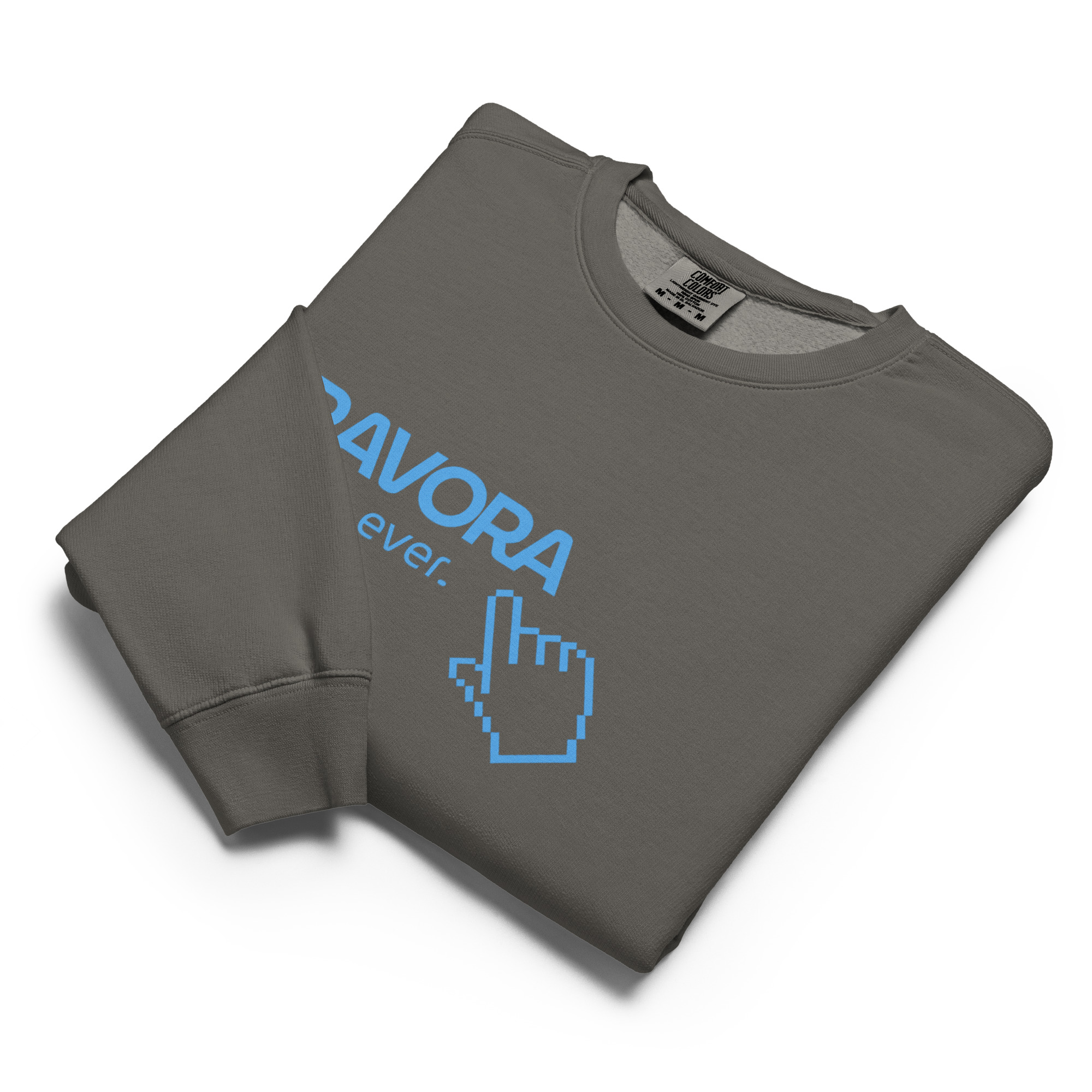 Men’s pigment-dyed fleece sweatshirt