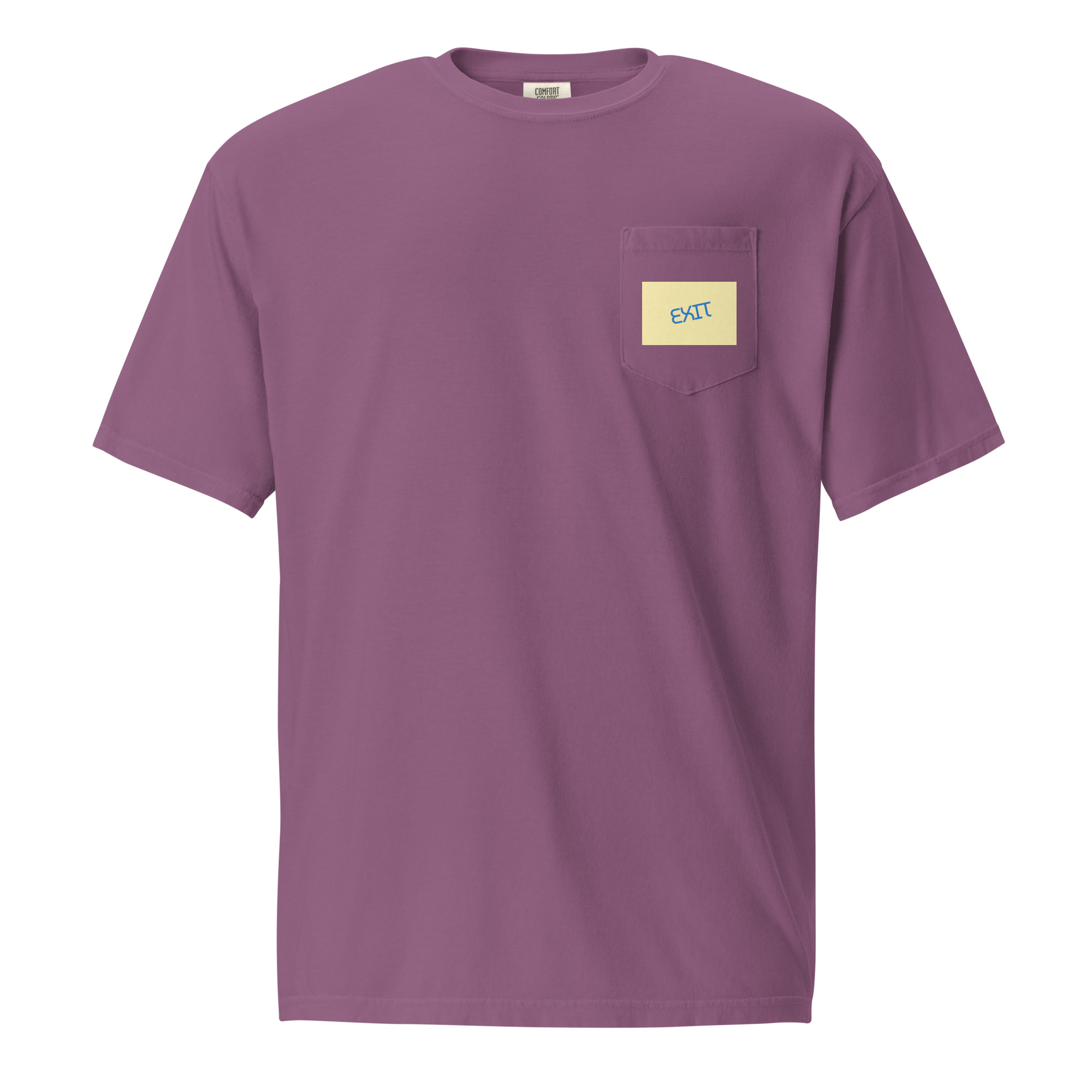 Men's Exit garment-dyed pocket t-shirt