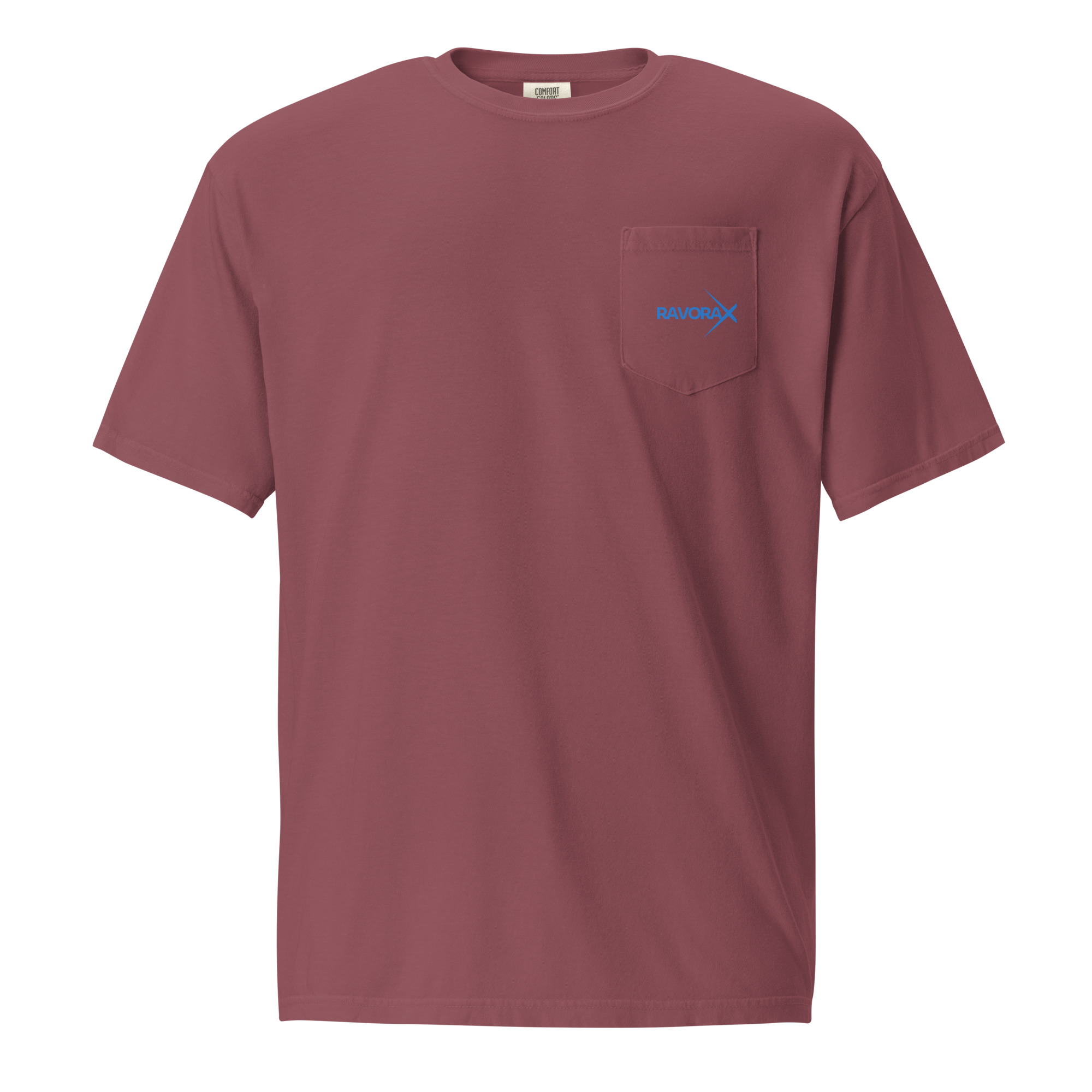 Garment-dyed pocket t-shirt
