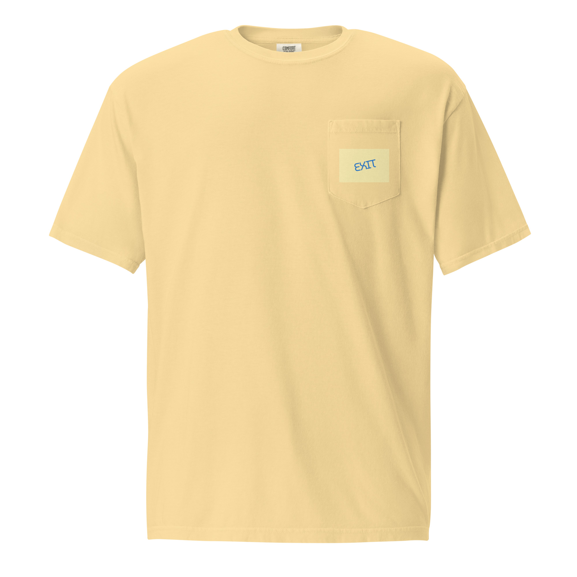 Men's Exit garment-dyed pocket t-shirt