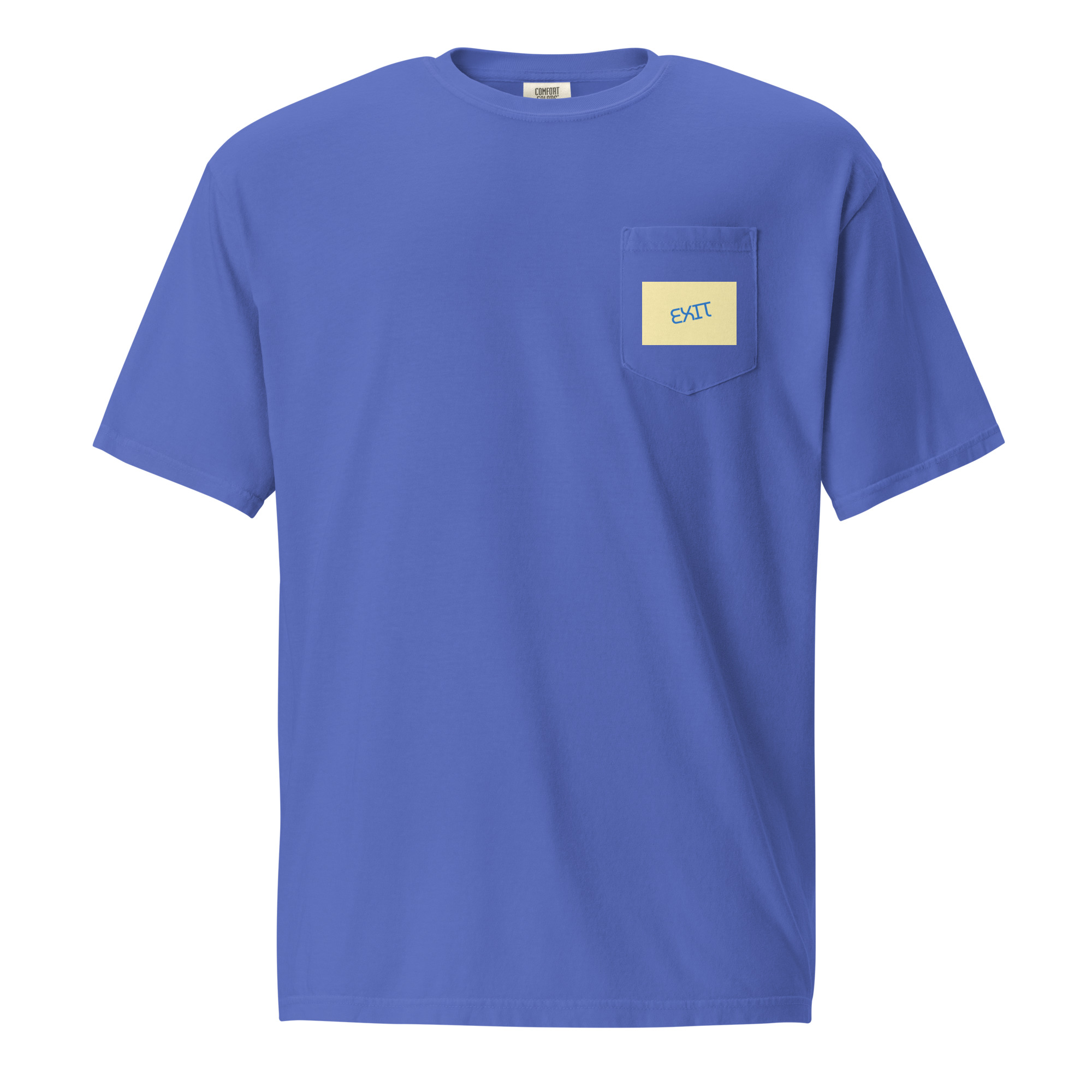 Men's Exit garment-dyed pocket t-shirt
