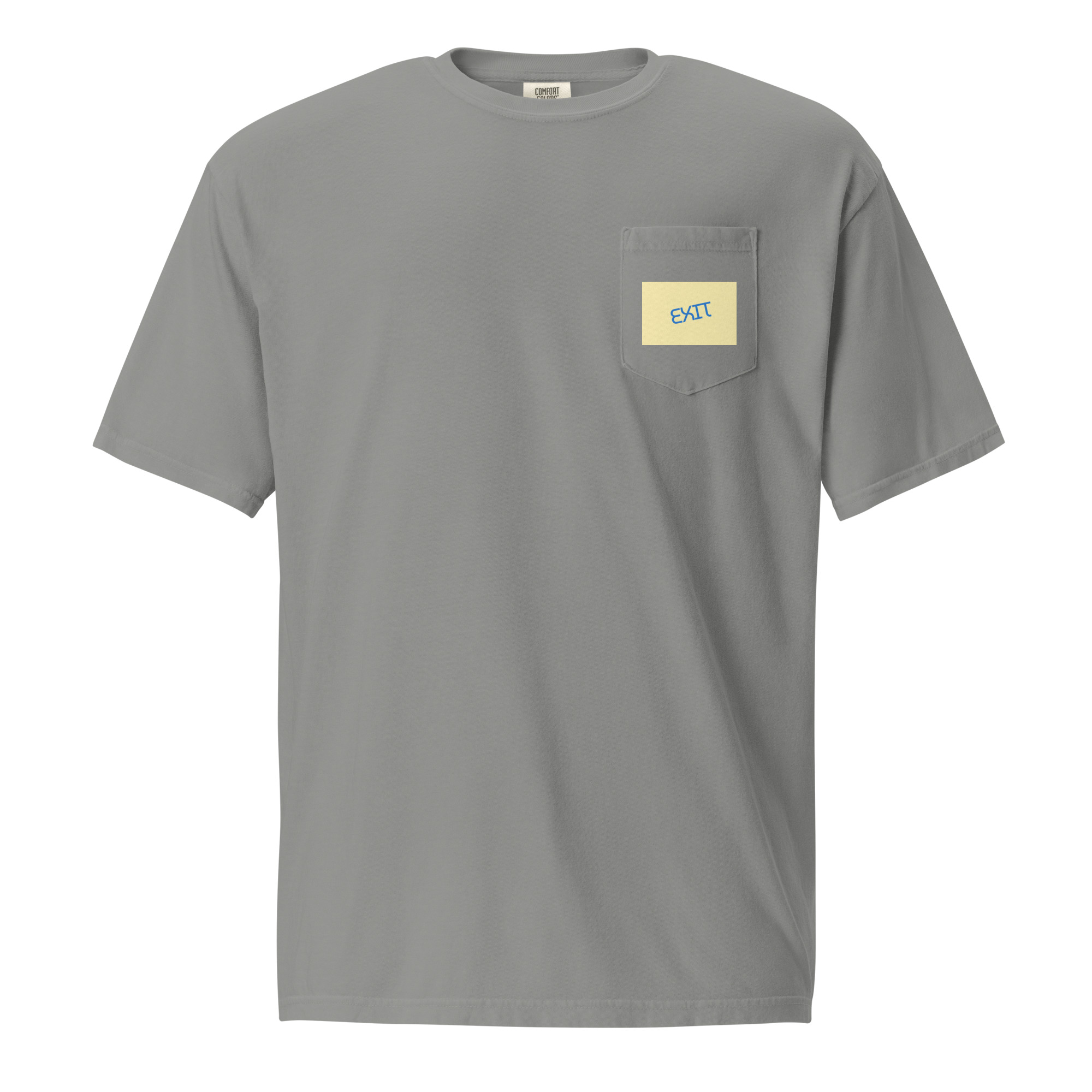 Men's Exit garment-dyed pocket t-shirt