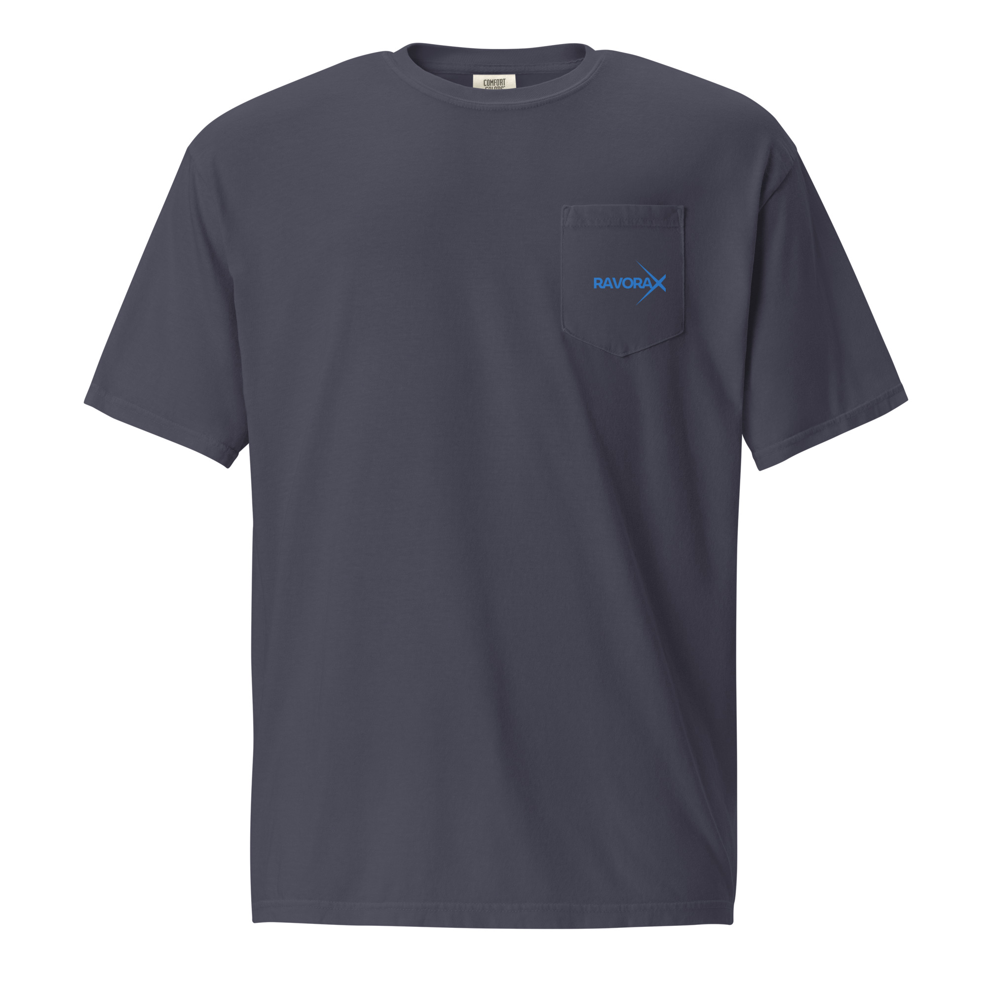 Garment-dyed pocket t-shirt
