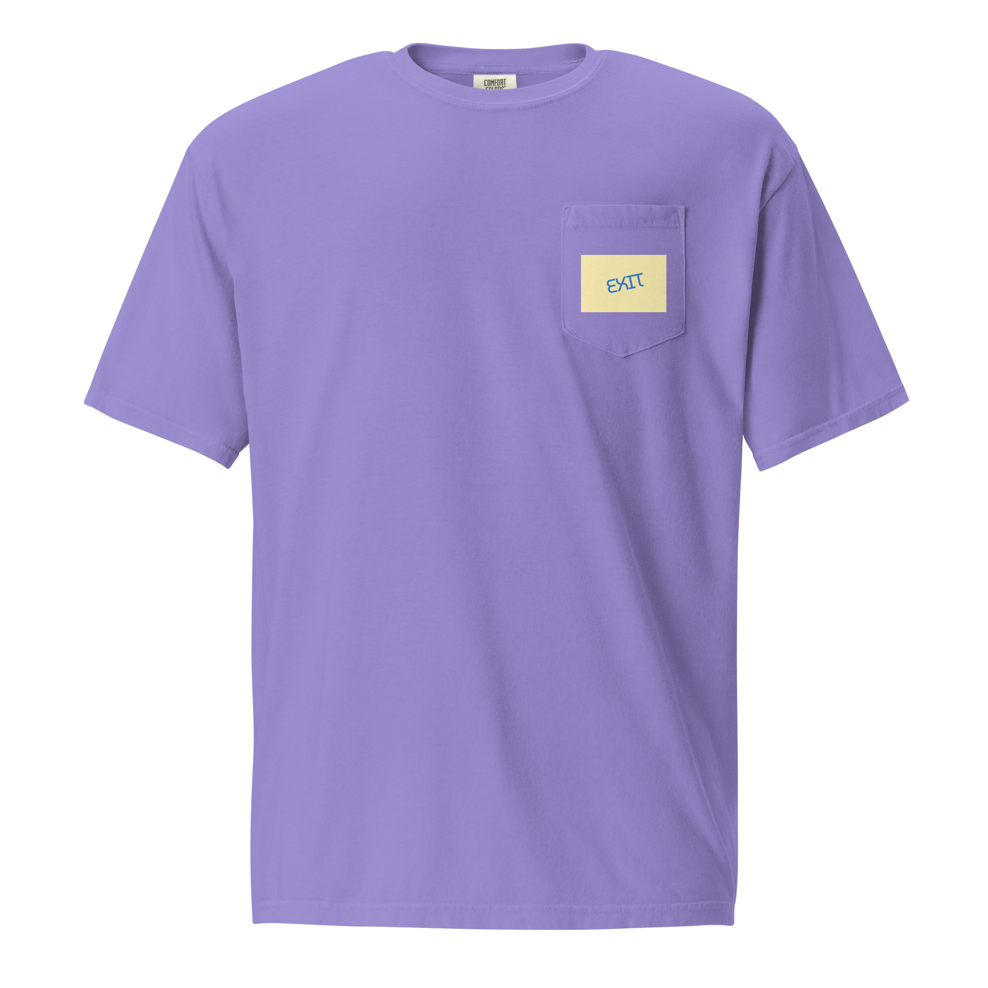 Men's Exit  garment-dyed pocket t-shirt