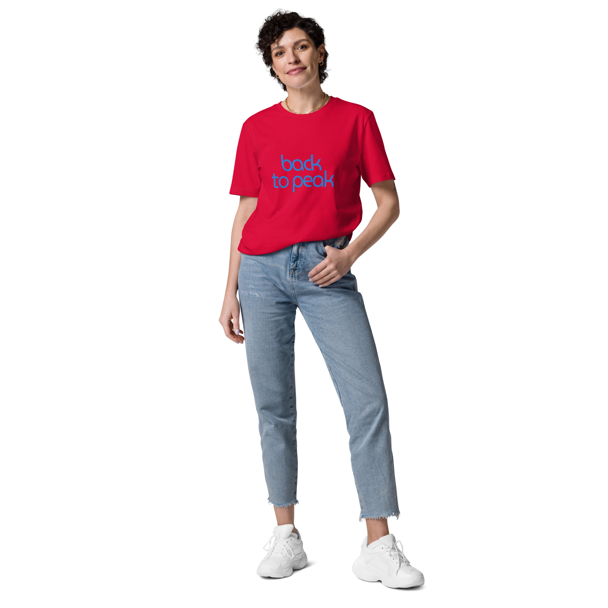 Ladies' eco-friendly cotton tee