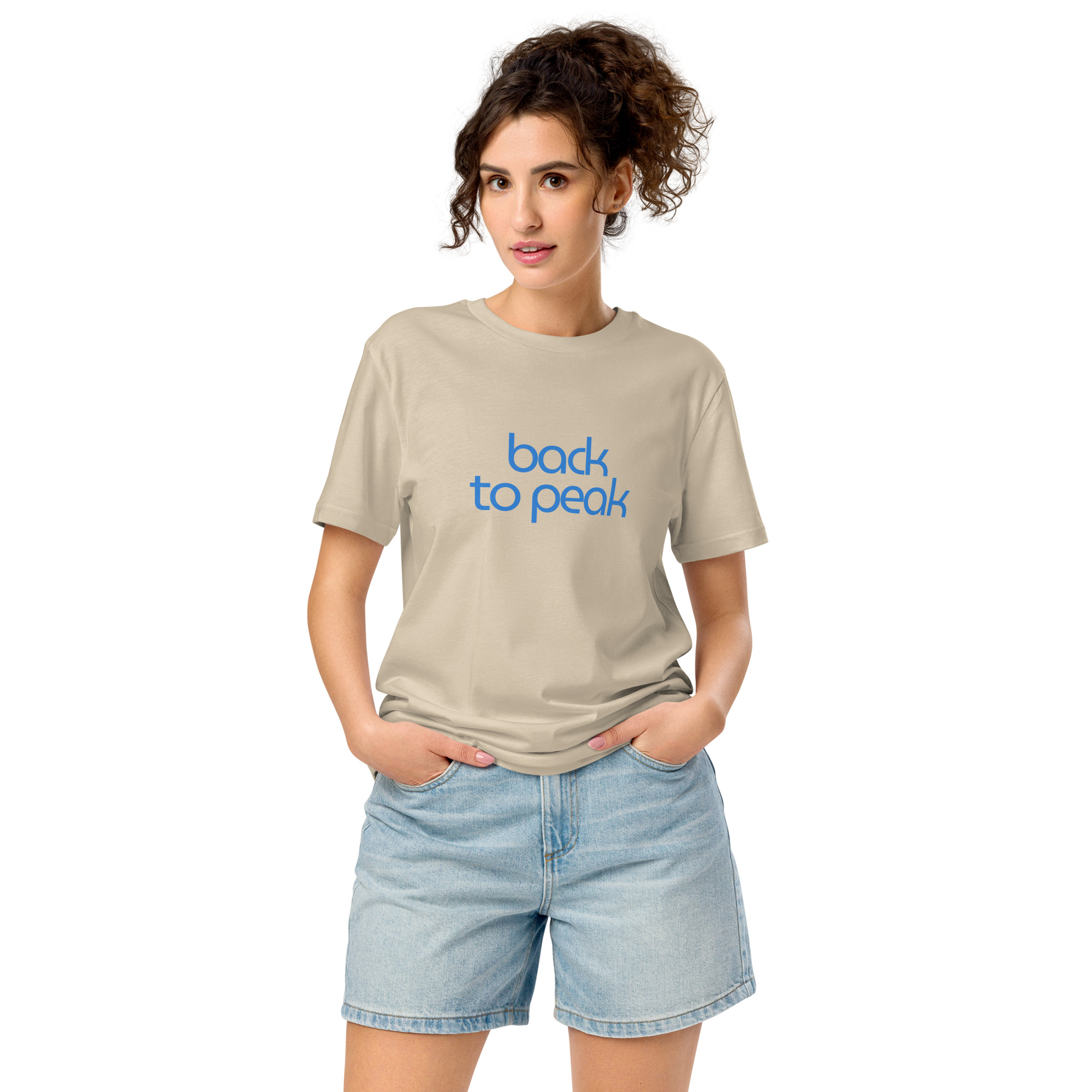 Ladies' medium-weight organic tee