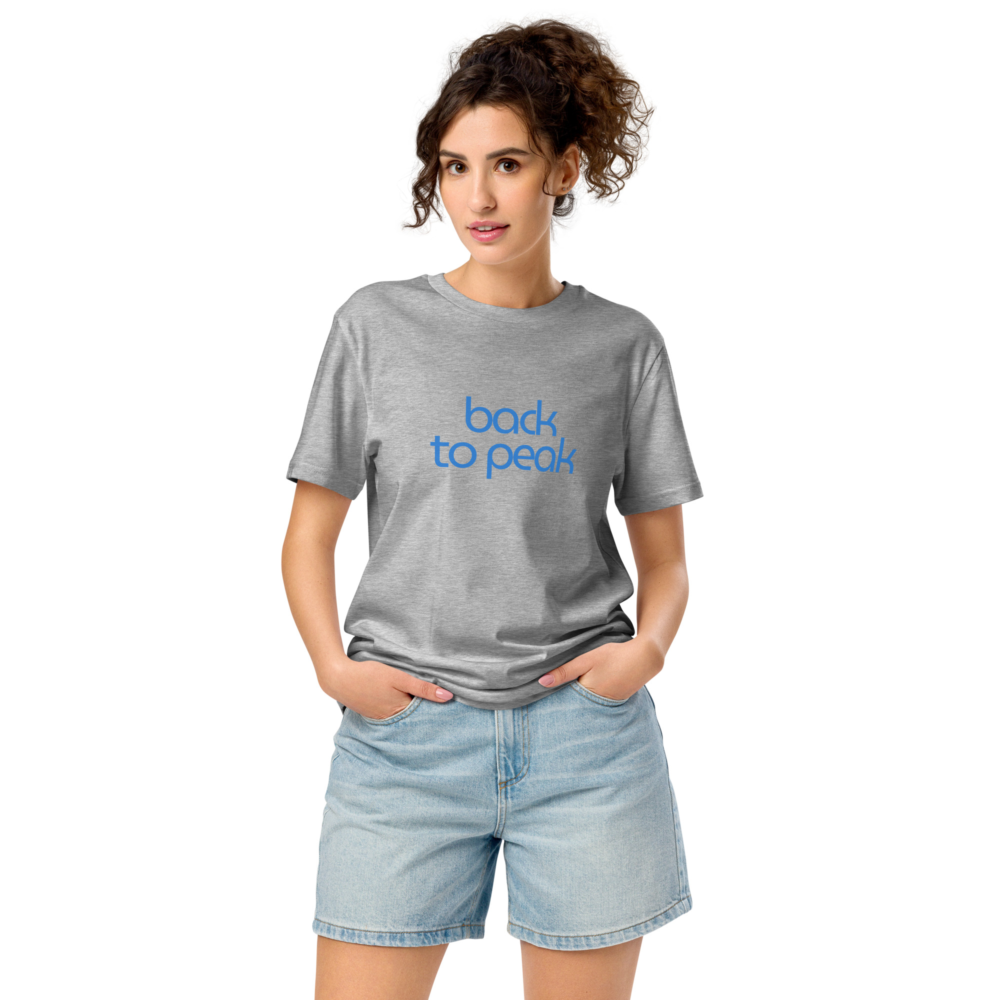 Ladies' medium-weight organic tee