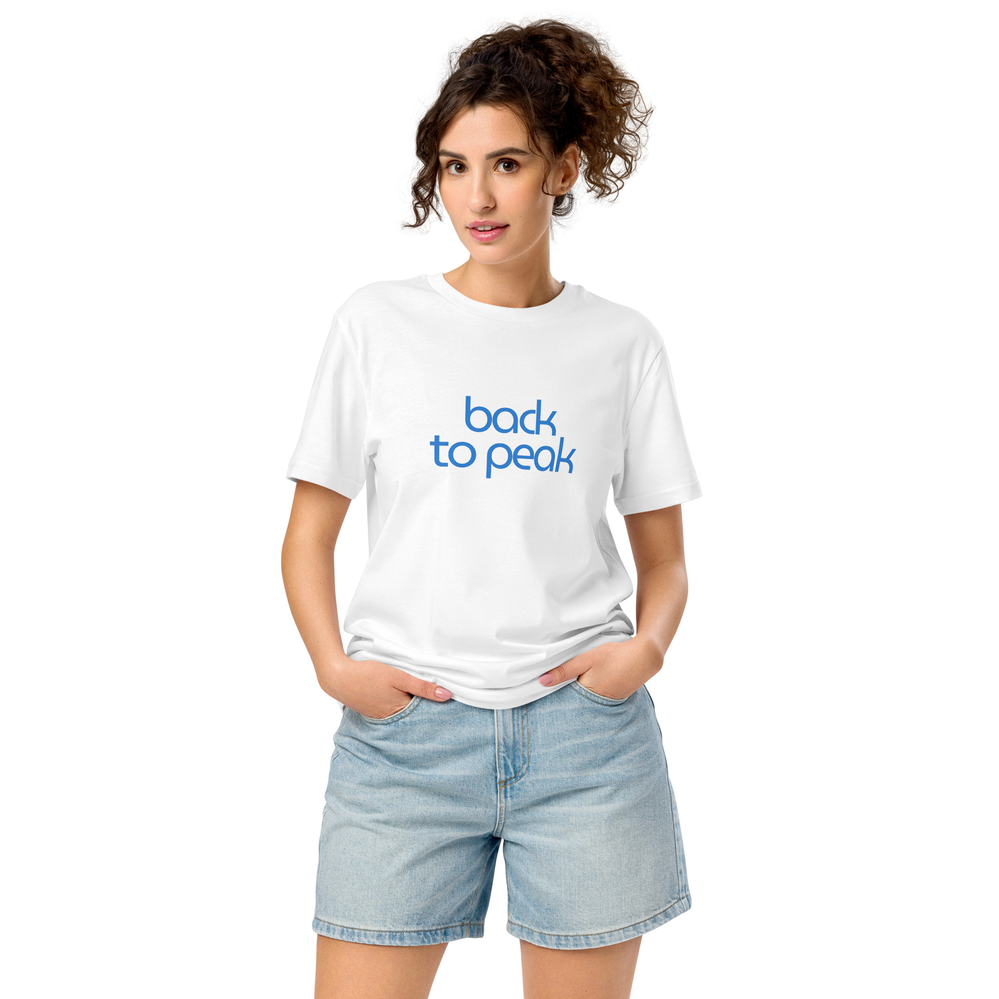 Ladies' medium-weight organic tee