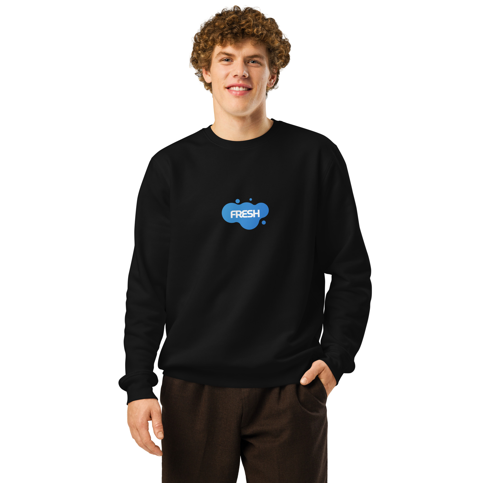 Organic Midweight Fresh Crewneck