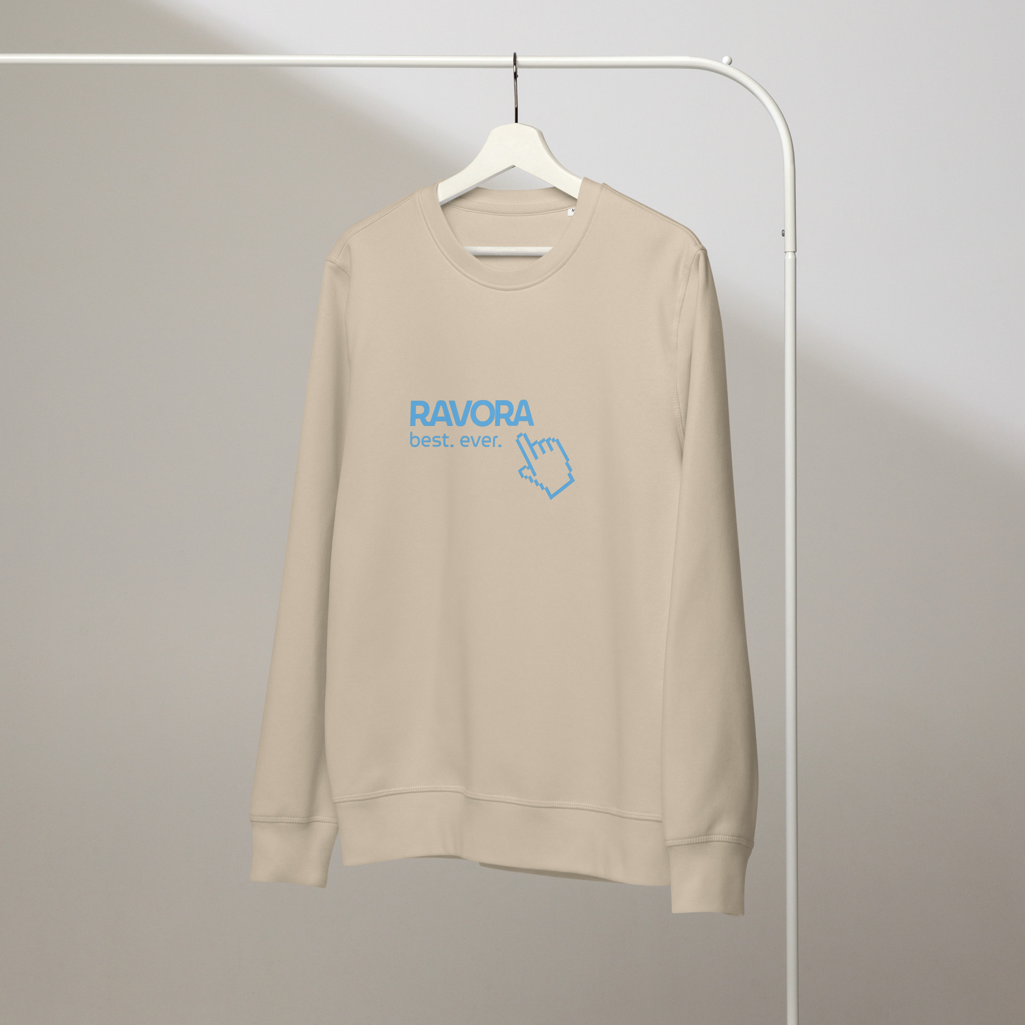 Men’s mid-weight organic sweatshirt