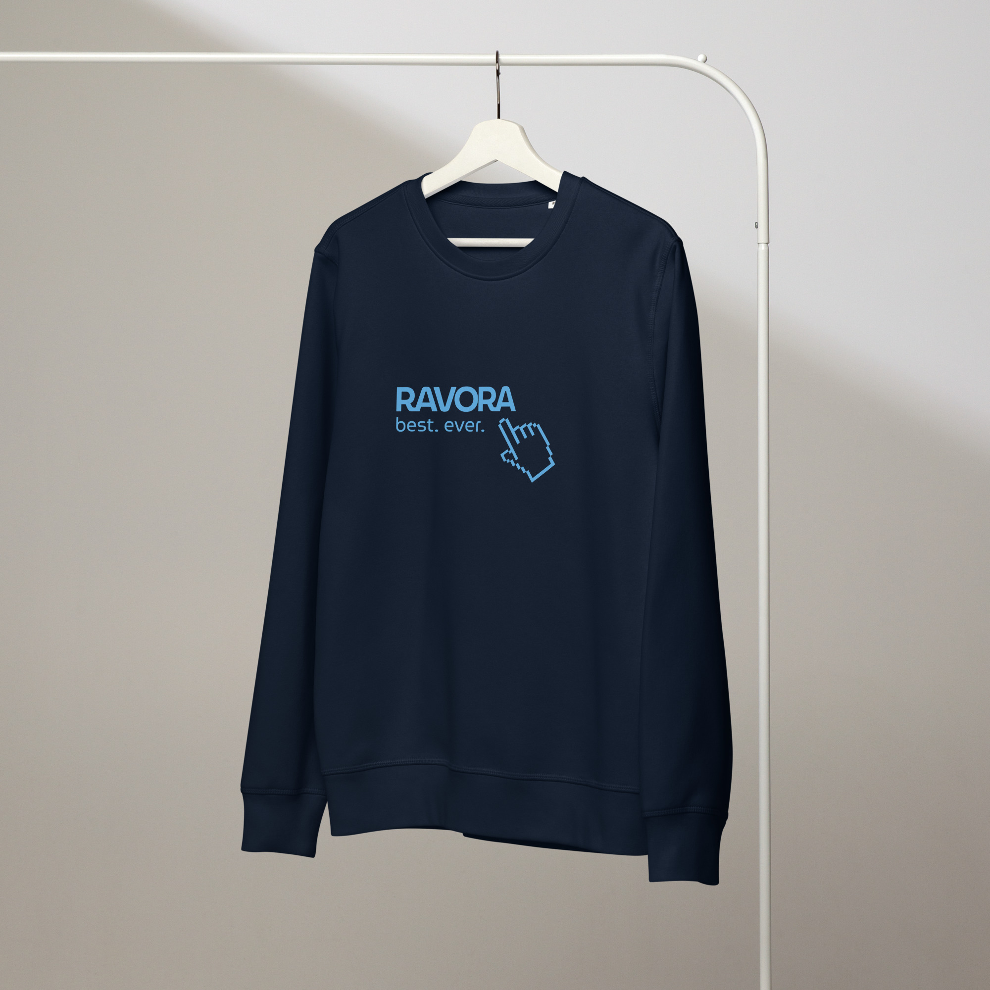 Men’s mid-weight organic sweatshirt