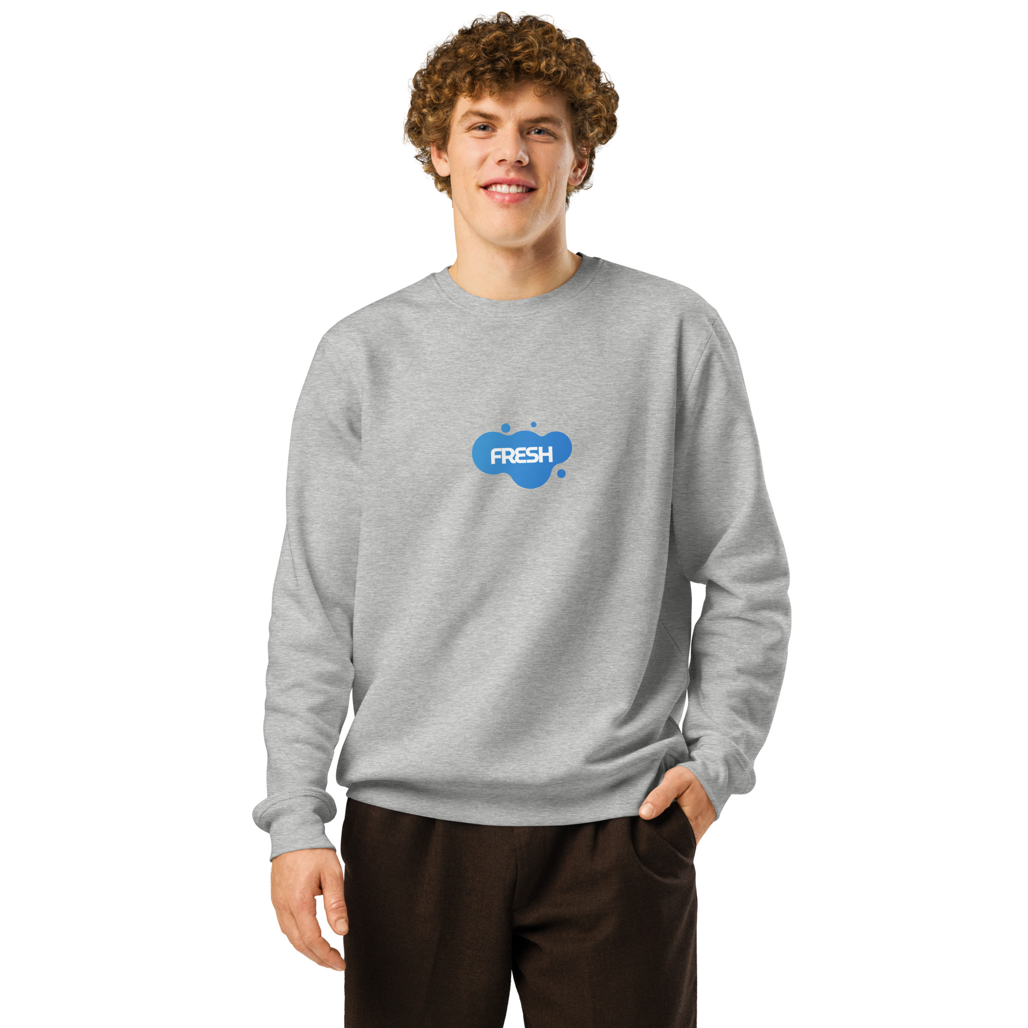 Organic Midweight Fresh Crewneck
