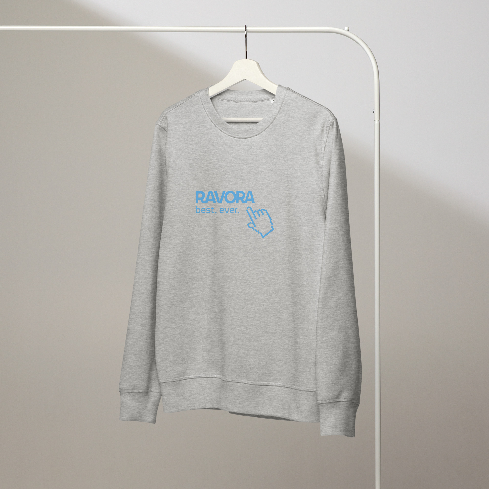 Men’s mid-weight organic sweatshirt