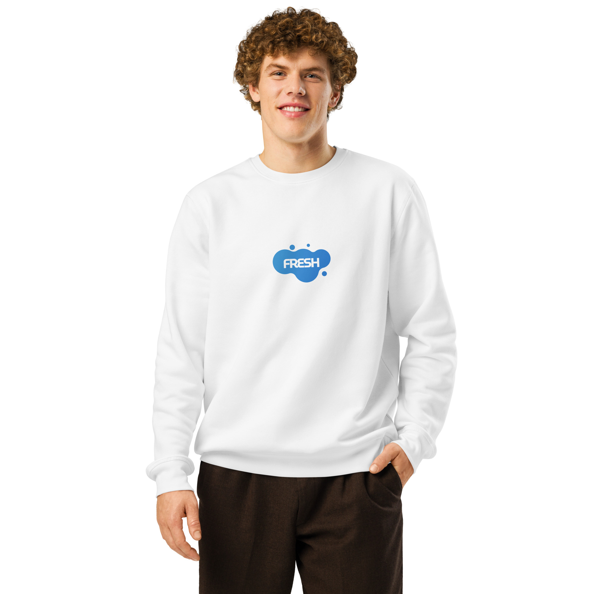 Organic Midweight Fresh Crewneck