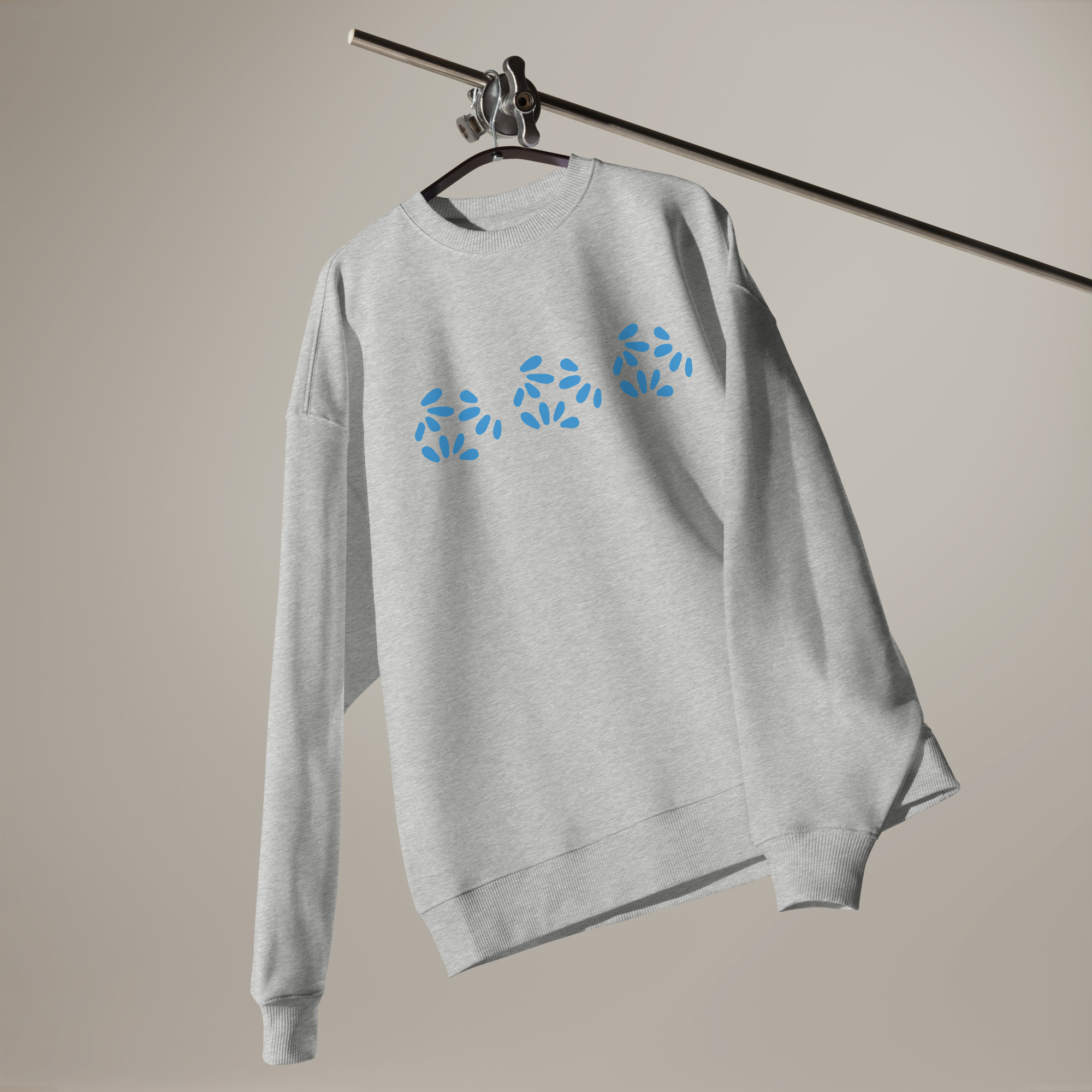 Oversized Scatter Pattern Sweatshirt