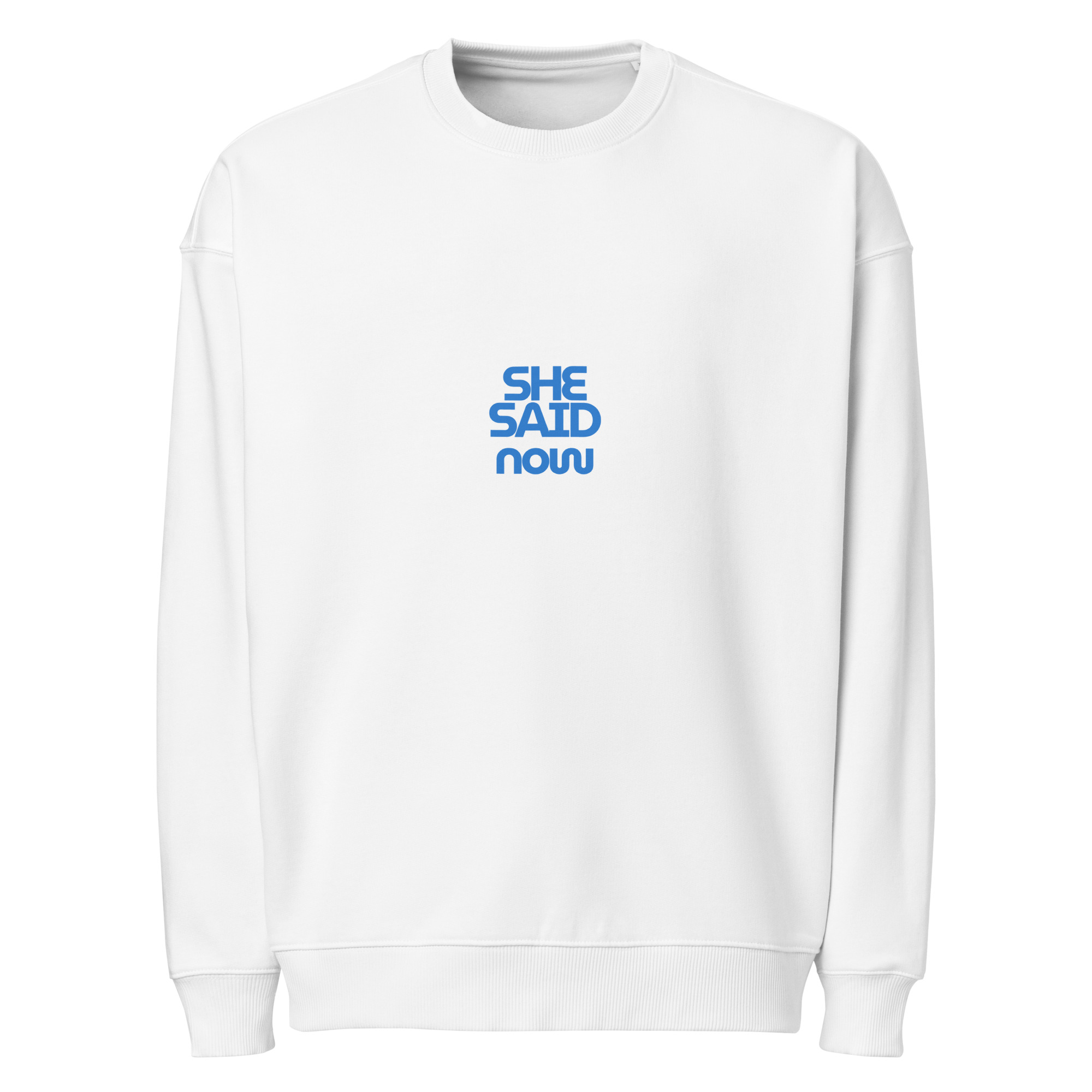 Oversized Statement Graphic Sweatshirt