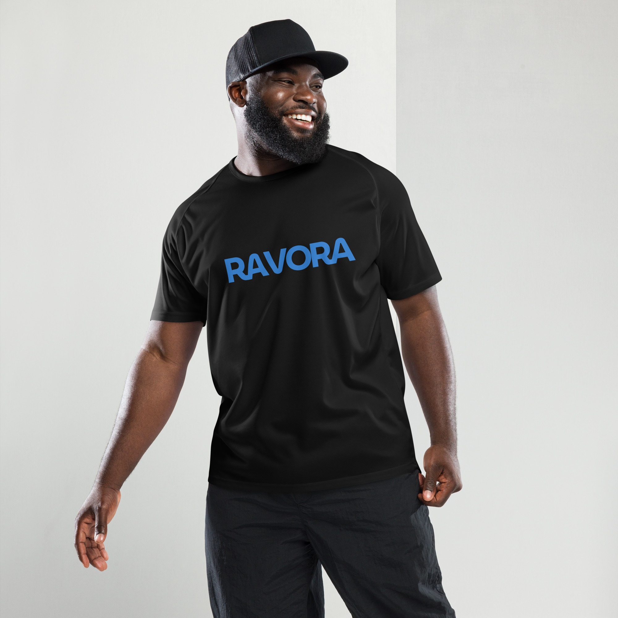 Male athletic-performance jersey