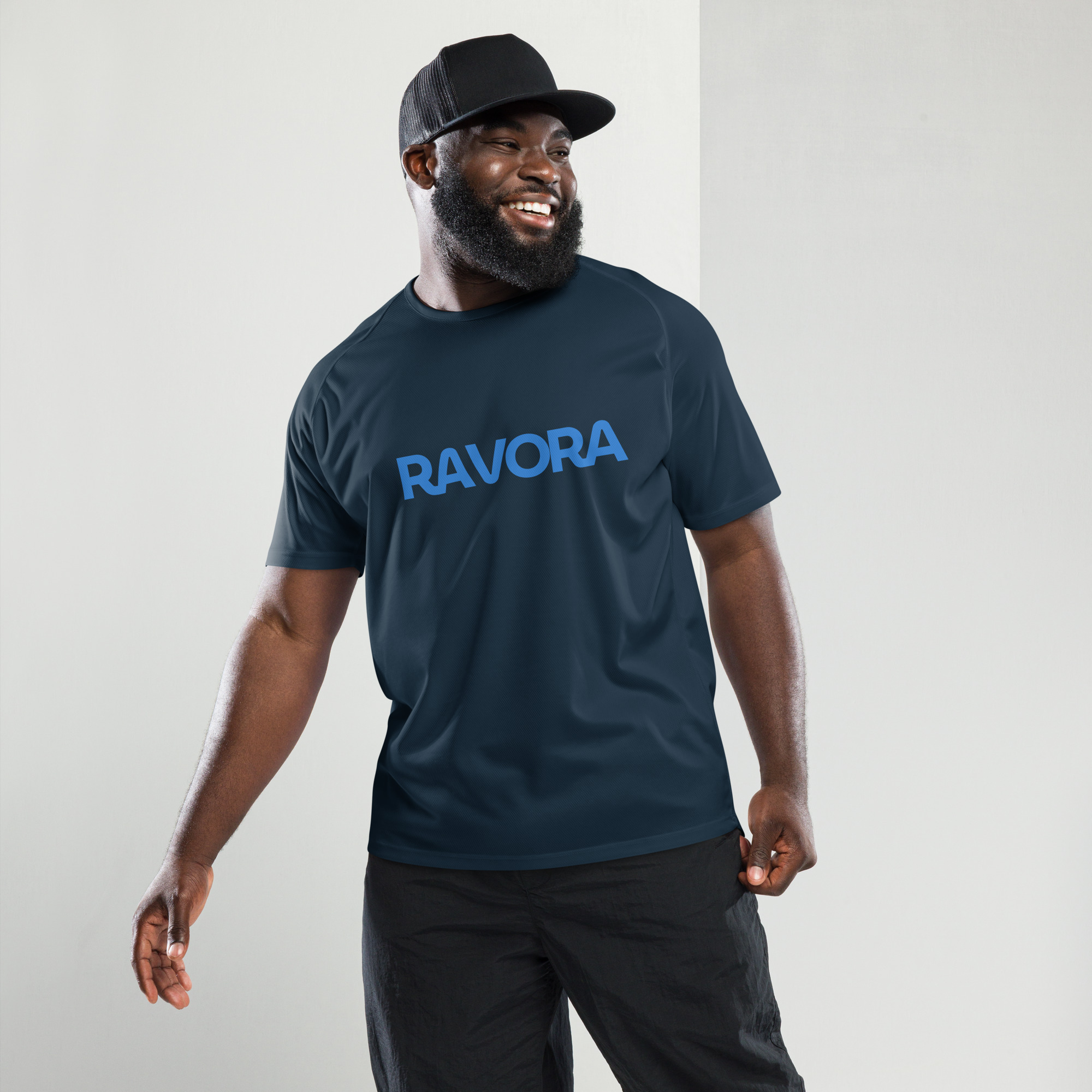Male athletic-performance jersey