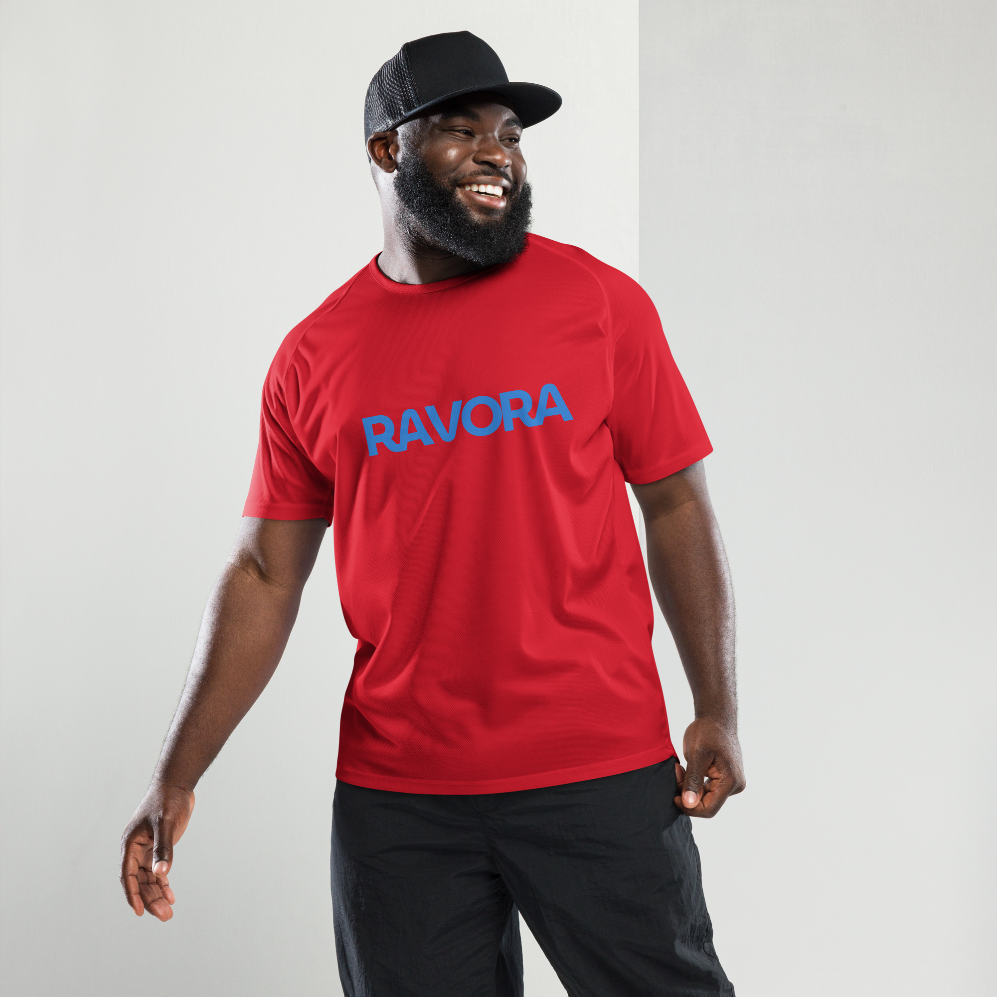 Male athletic-performance jersey