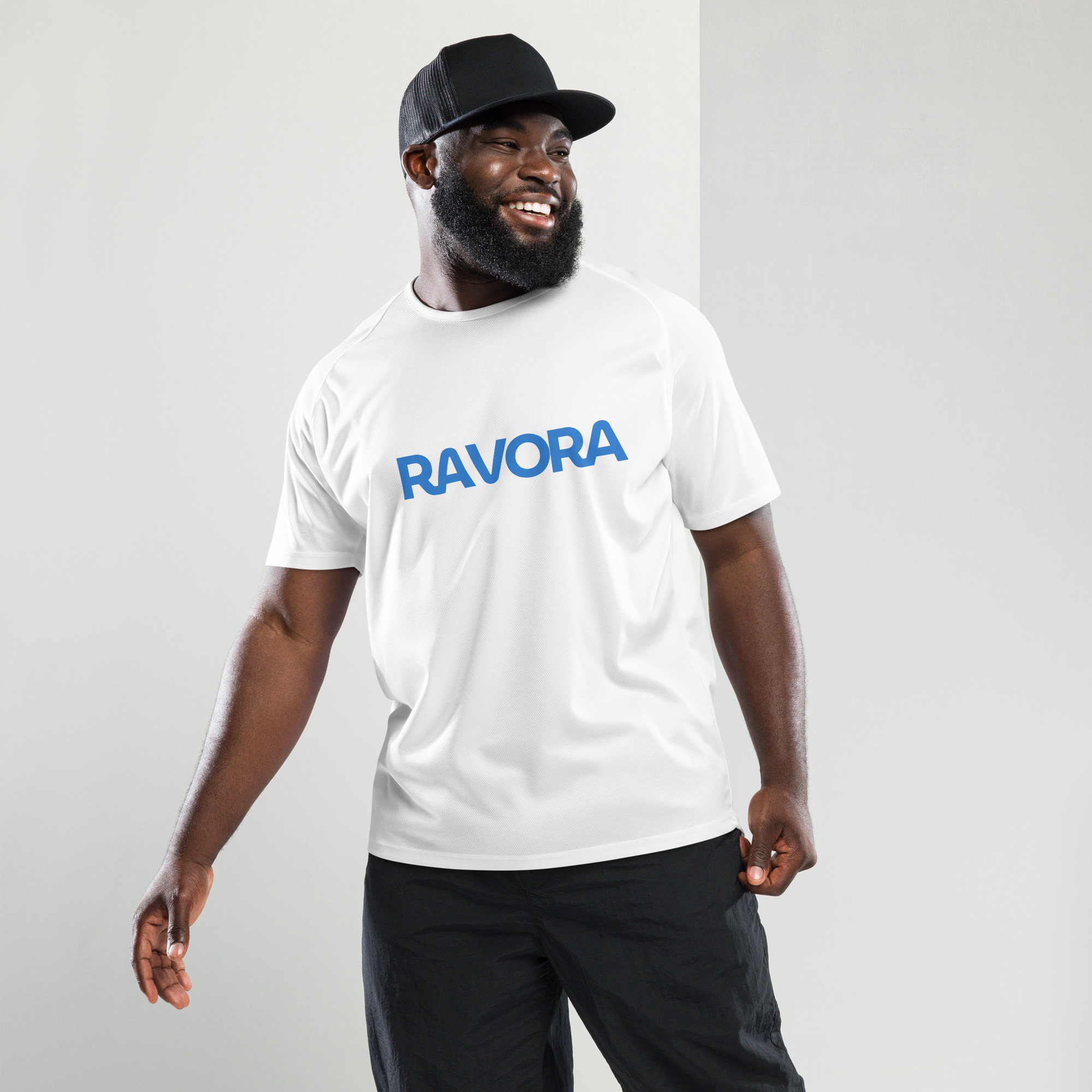 Male athletic-performance jersey