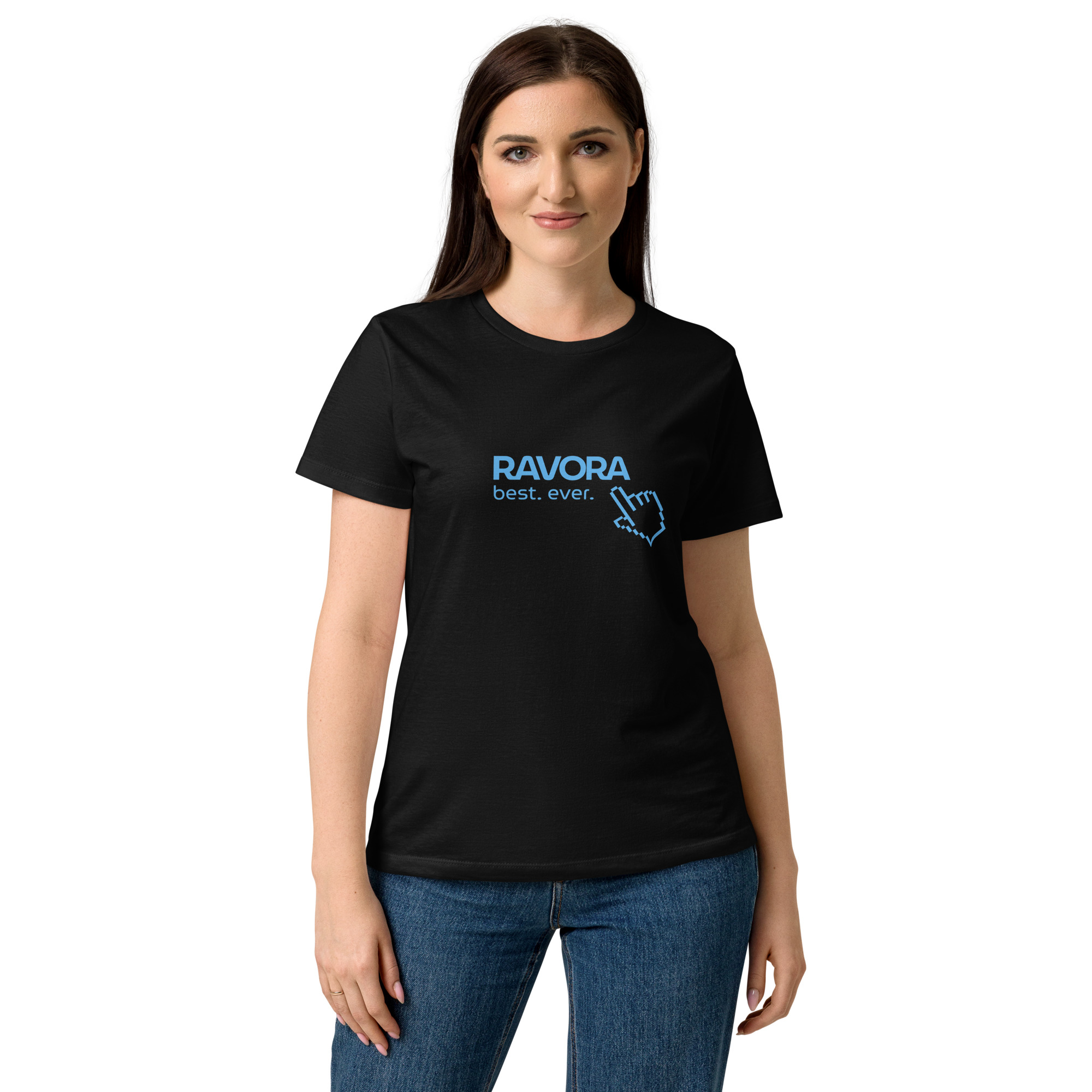 Smooth-Finish Ladies' Cotton Tee