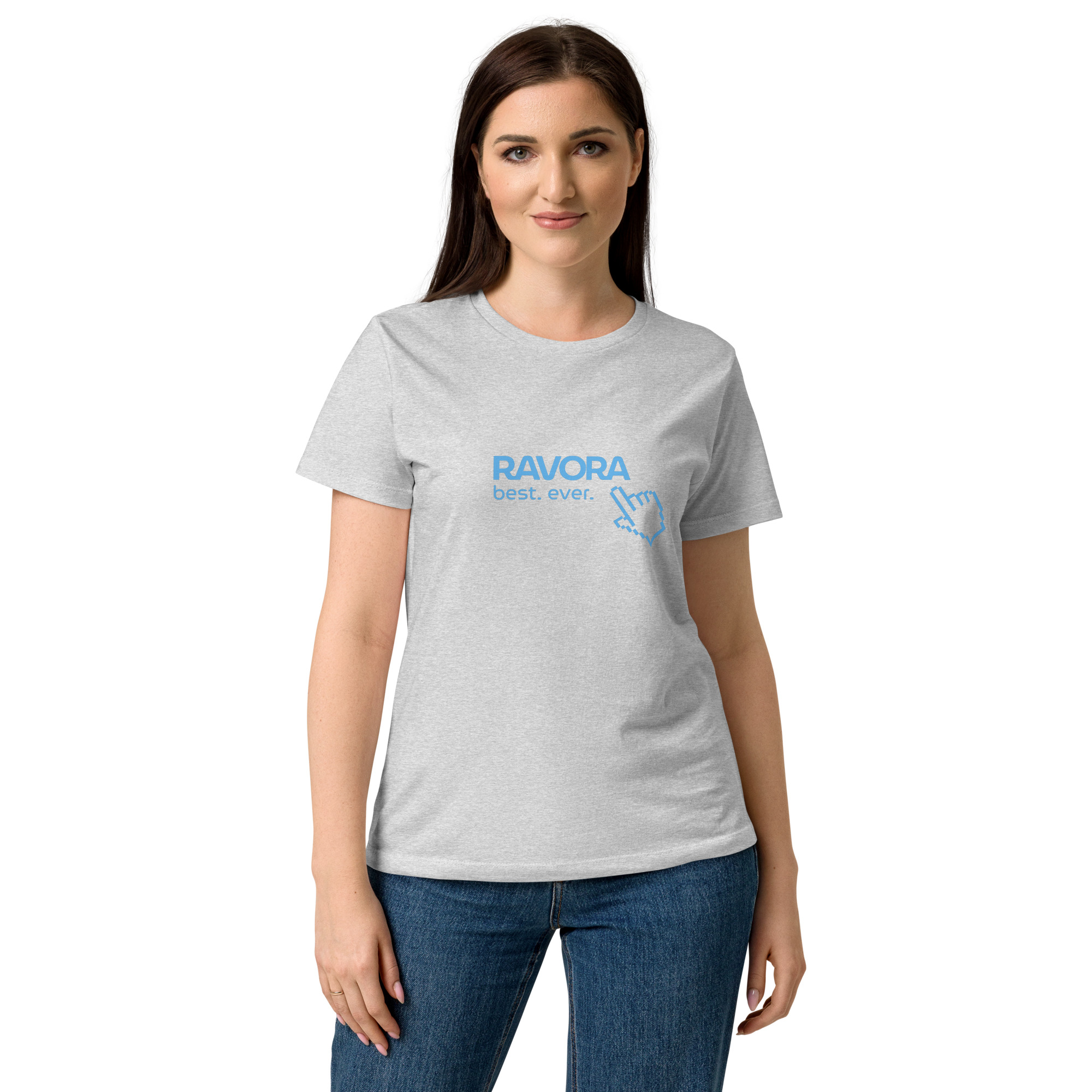 Smooth-Finish Ladies' Cotton Tee