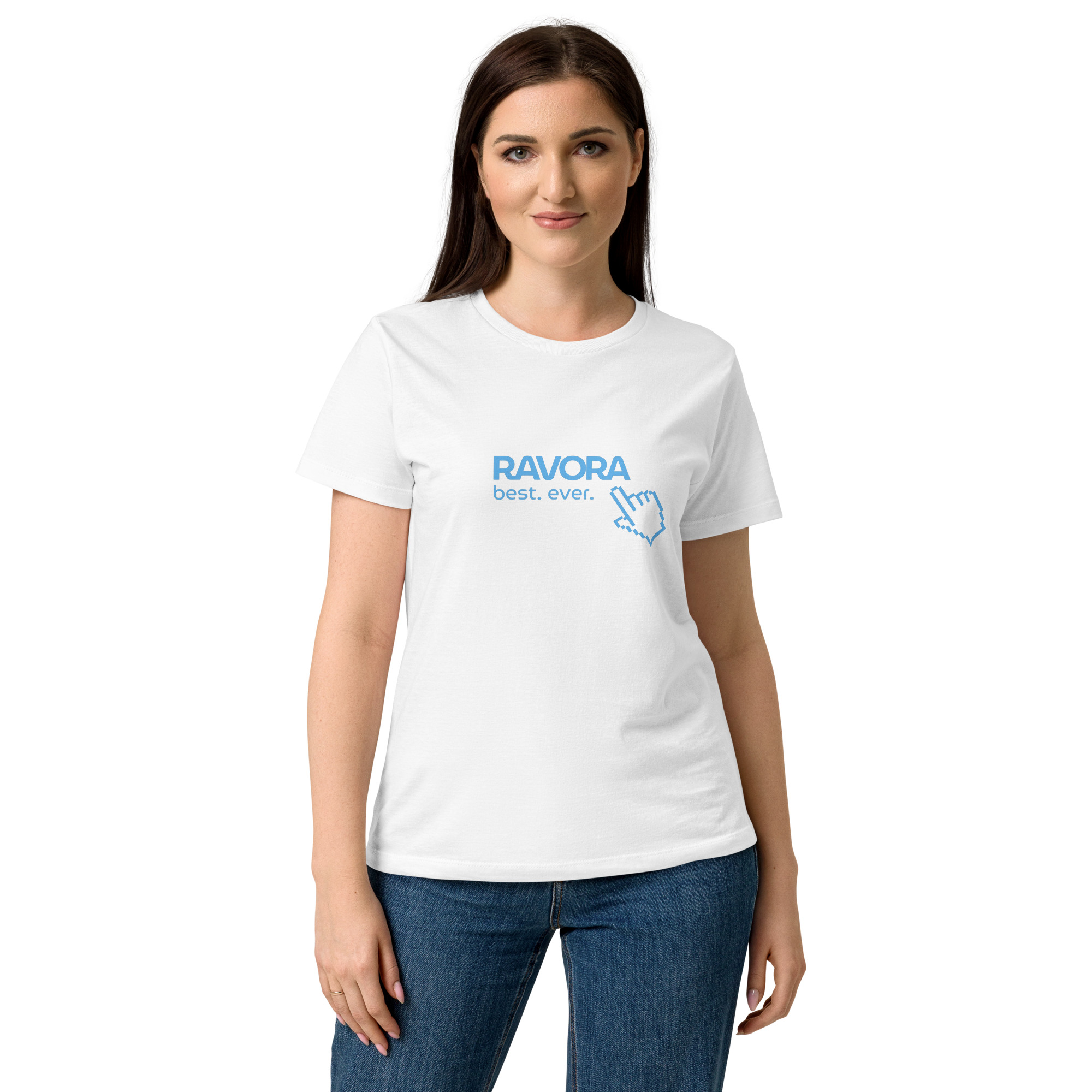 Smooth-Finish Ladies' Cotton Tee
