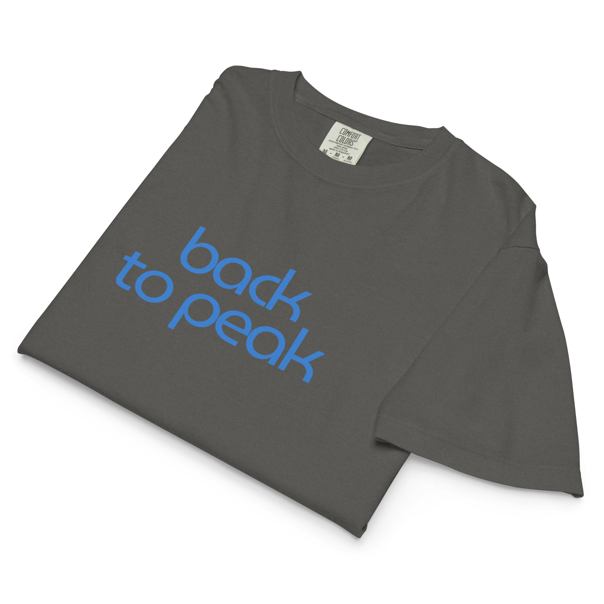 Ladies' thick-knit cropped tee