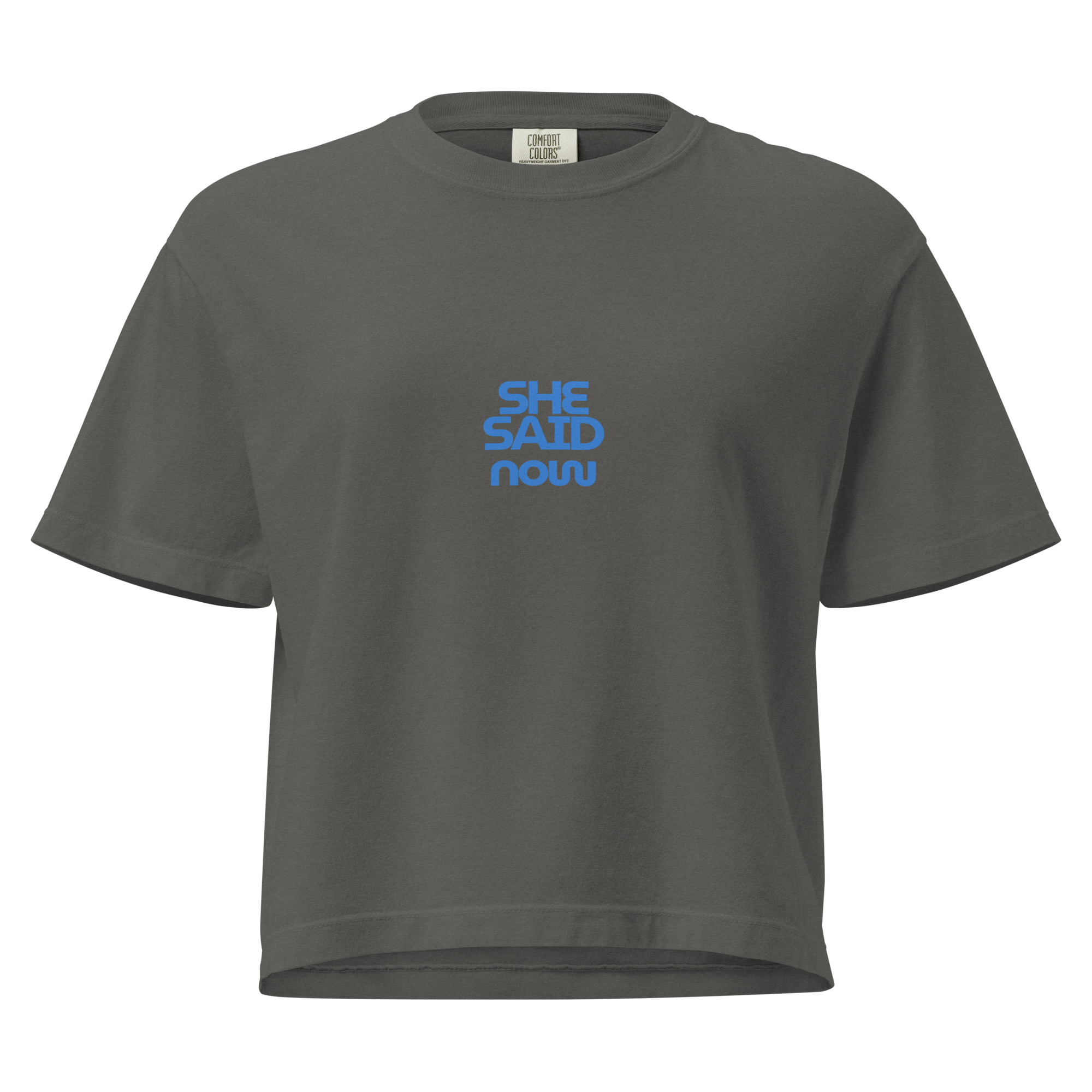 Boxy Fit Bold Statement Street Tee