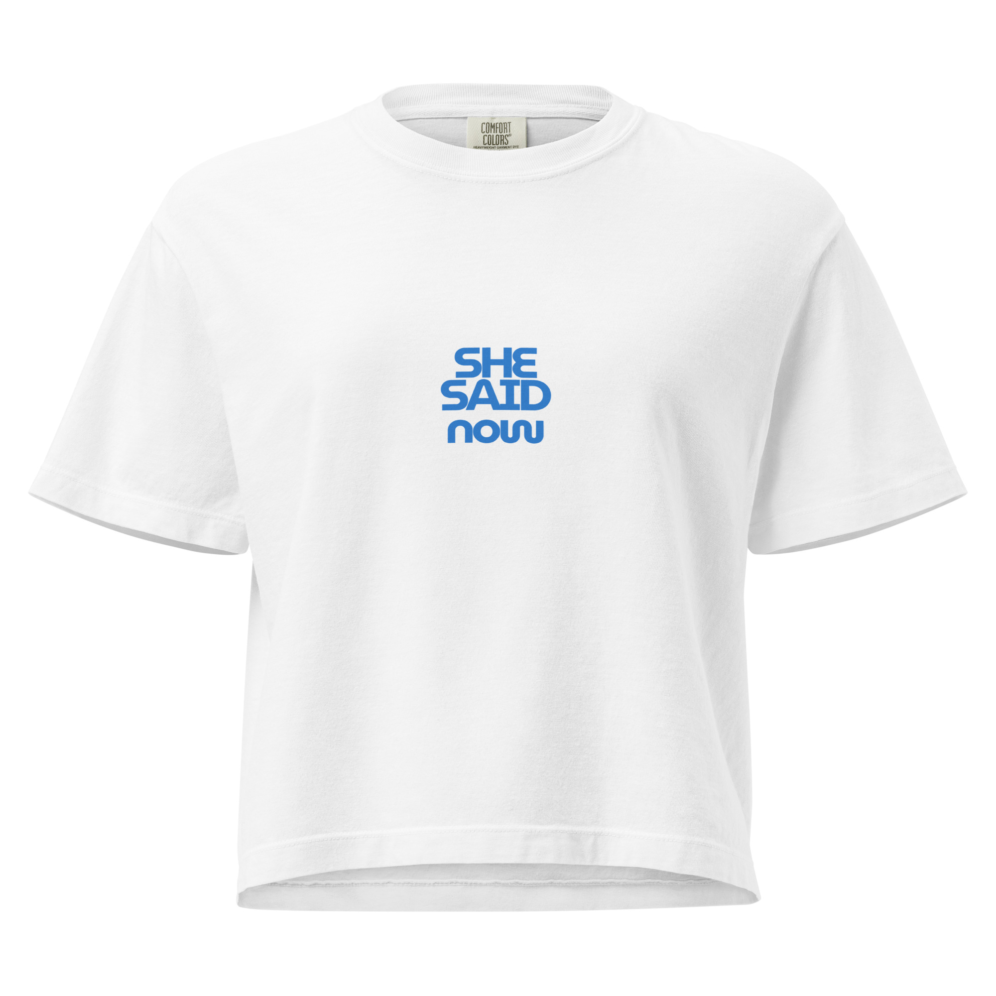 Boxy Fit Bold Statement Street Tee