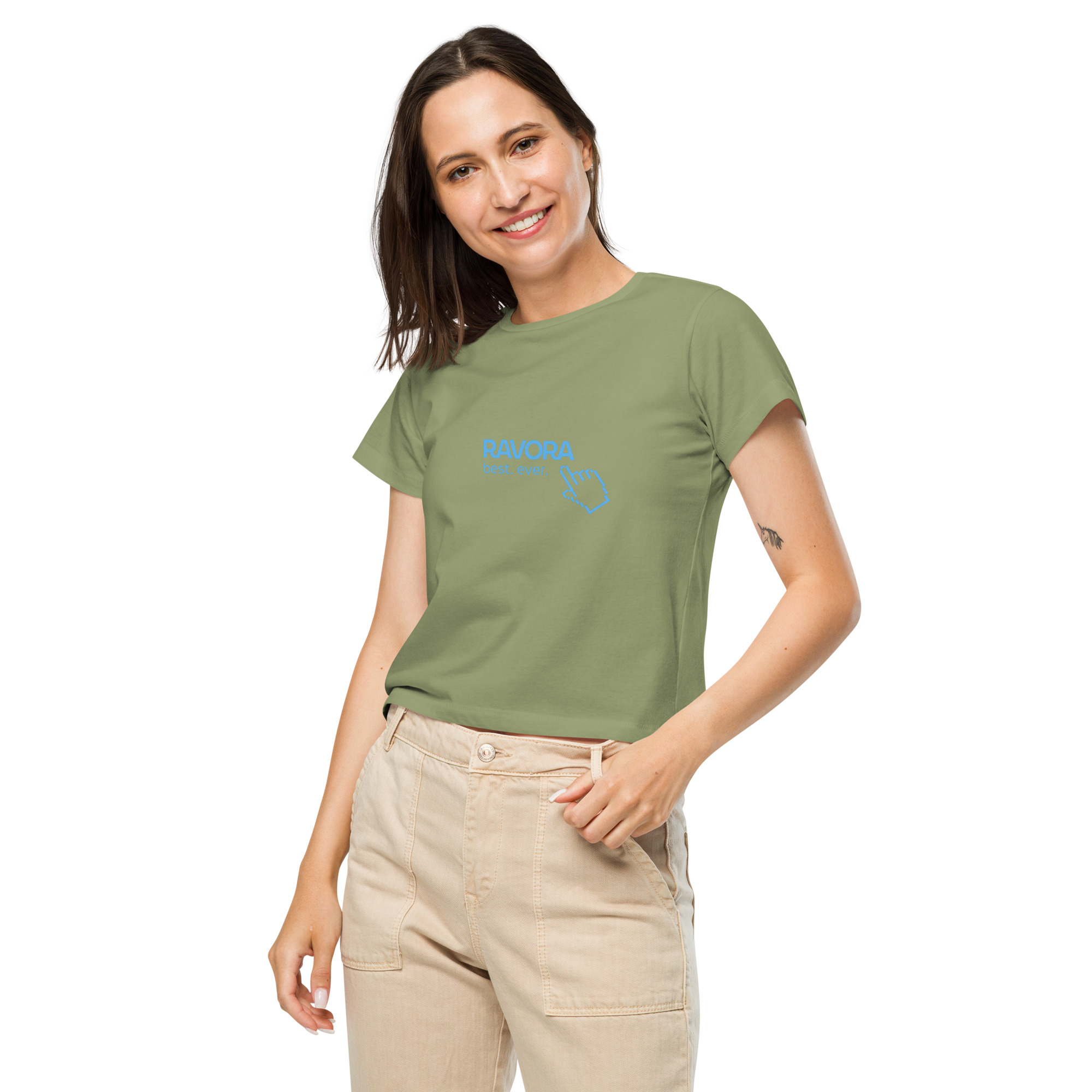 Women’s Semi-Cropped Crew