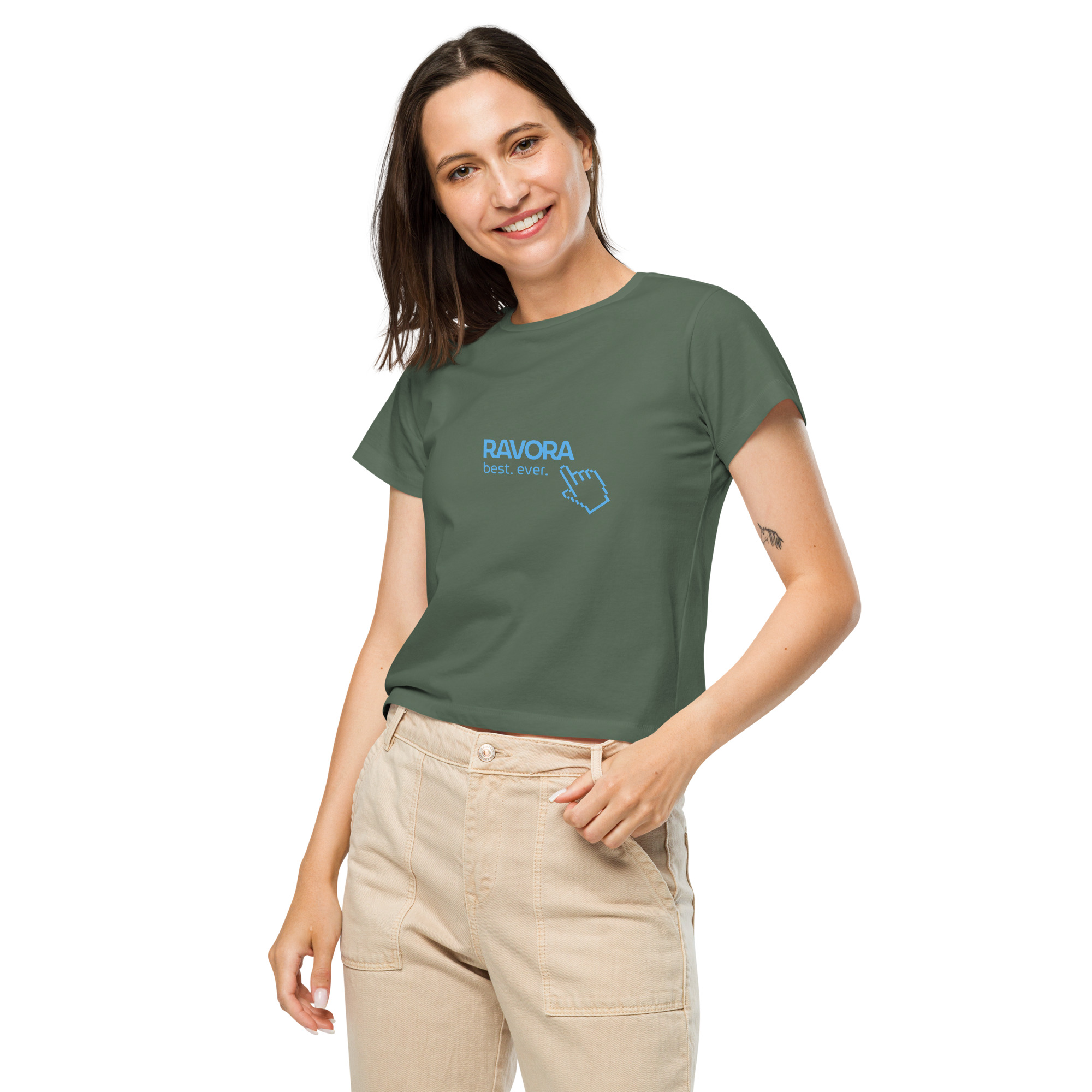 Women’s Semi-Cropped Crew